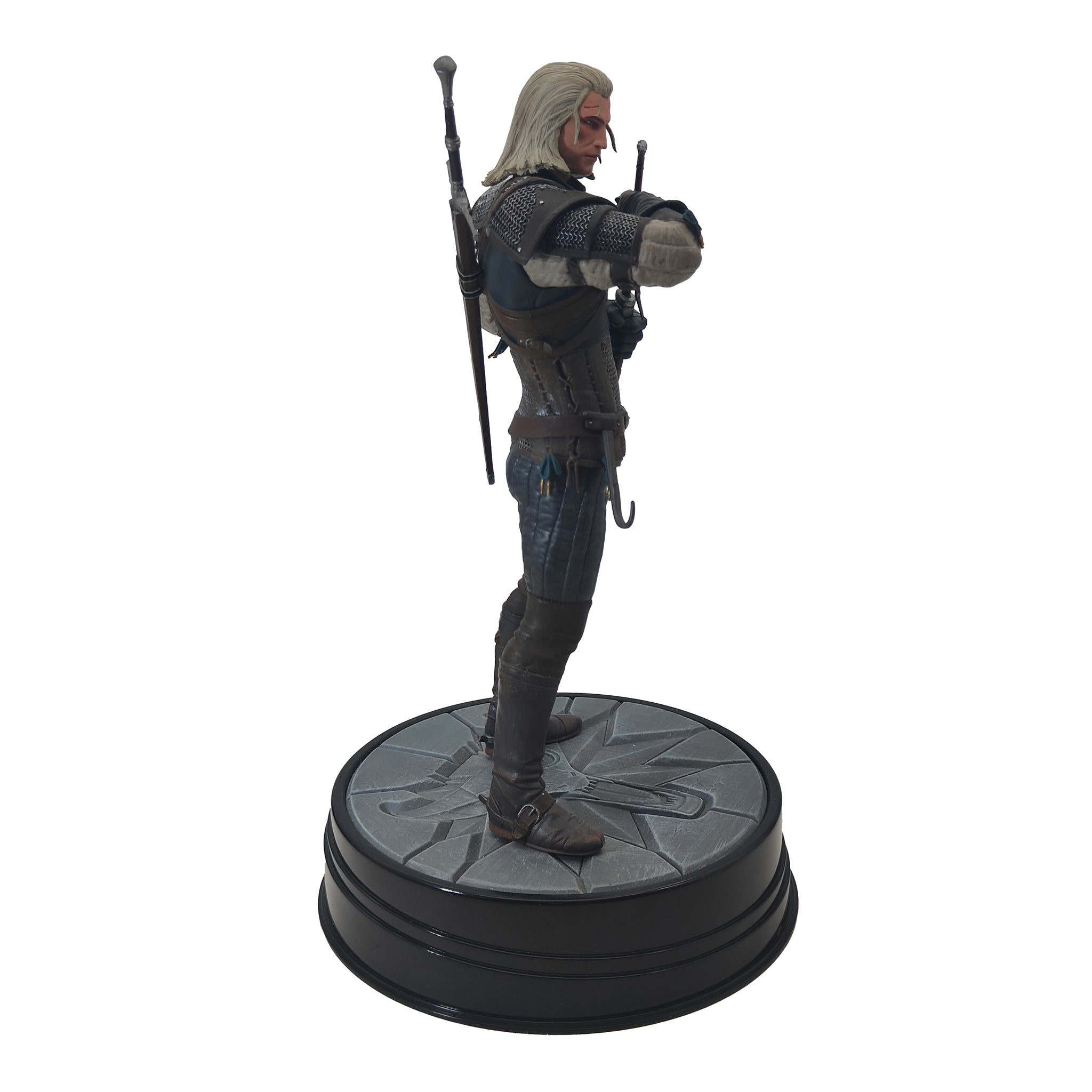 The Witcher 3 Heart of Stone Geralt of Rivia Dark Horse Deluxe Statue
