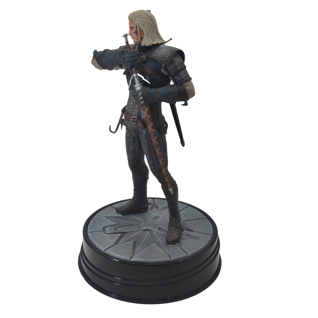 The Witcher 3 Heart of Stone Geralt of Rivia Dark Horse Deluxe Statue – Video Game Characters, Dark Horse Collectibles, 24 cm, pre-owned collector piece, Uncanny Collectibles Dublin Ireland