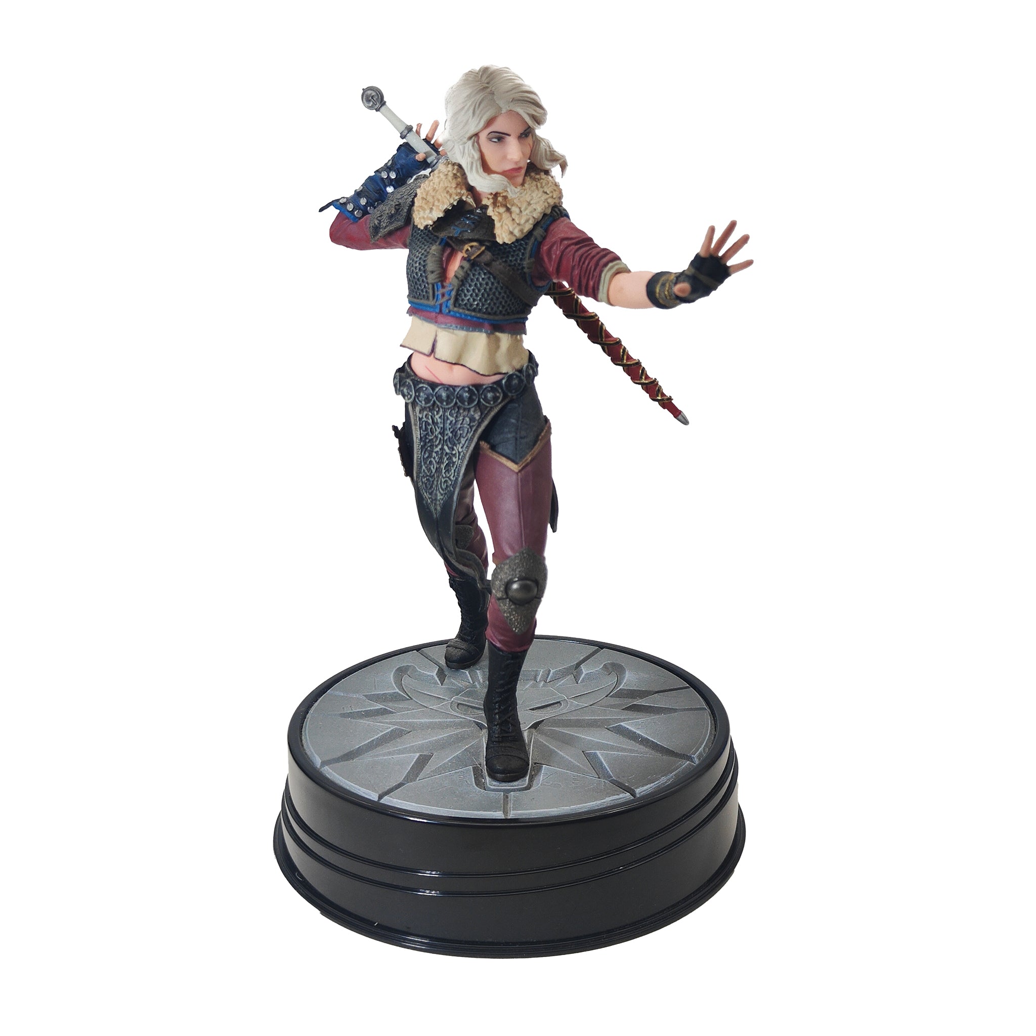 The Witcher 3 The Wild Hunt Ciri Dark Horse Deluxe Statue – Video Game Characters, Dark Horse Collectibles, 23 cm, pre-owned collector piece, Uncanny Collectibles Dublin Ireland