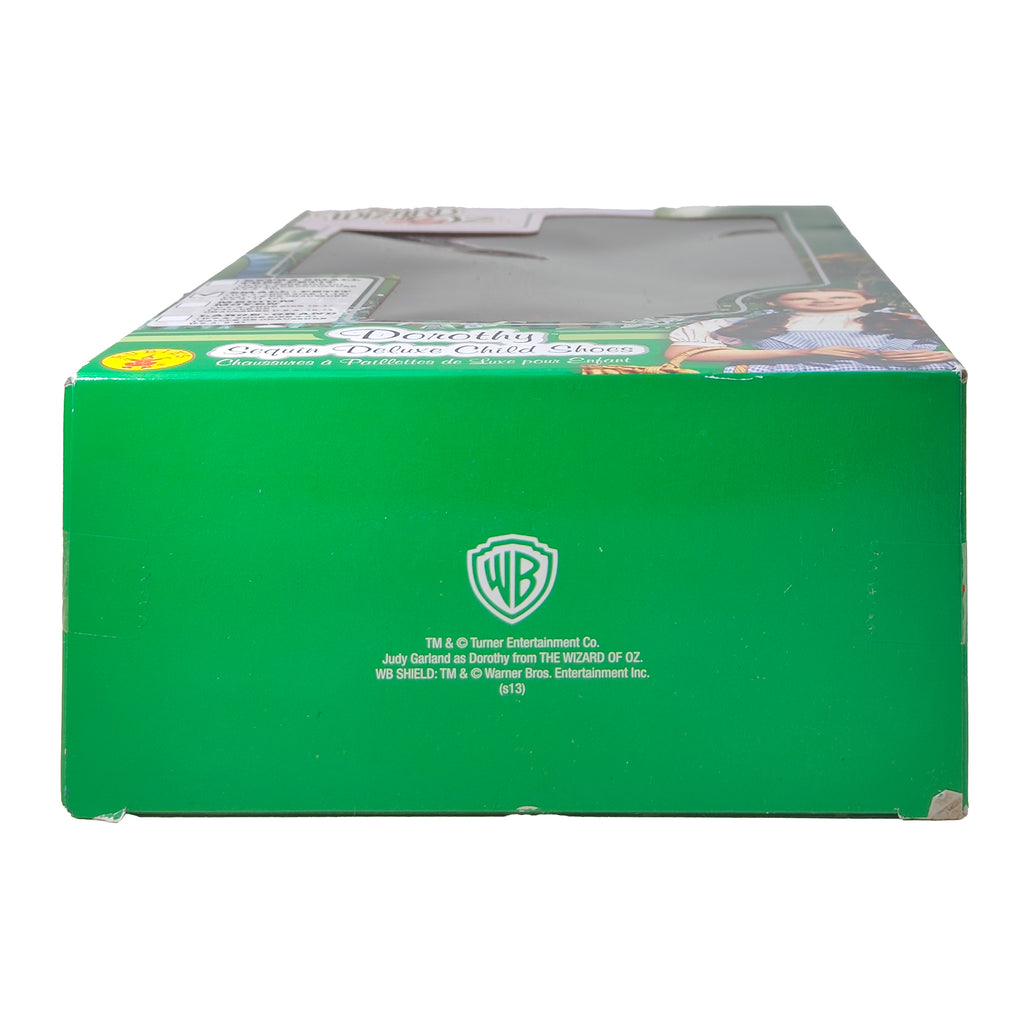 The Wizard Of Oz Dorothy Sequin Deluxe Child Shoes Size Small Rubies 2013 – Movie Icons & Heroes, Rubie's, -, 2013, pre-owned collector piece, Uncanny Collectibles Dublin Ireland