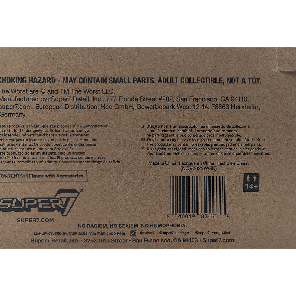 The Worst Ultimates Black Falcon 18 cm Action Figure Super7 2022 – The Worst, Super7, 18 cm, 2022, brand new collector item, Uncanny Collectibles Dublin Ireland