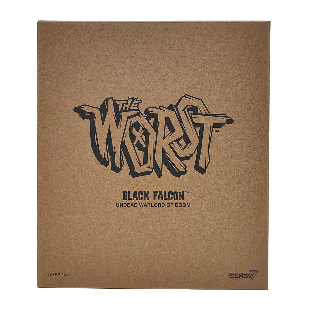 The Worst Ultimates Black Falcon 18 cm Action Figure Super7 2022 – The Worst, Super7, 18 cm, 2022, brand new collector item, Uncanny Collectibles Dublin Ireland