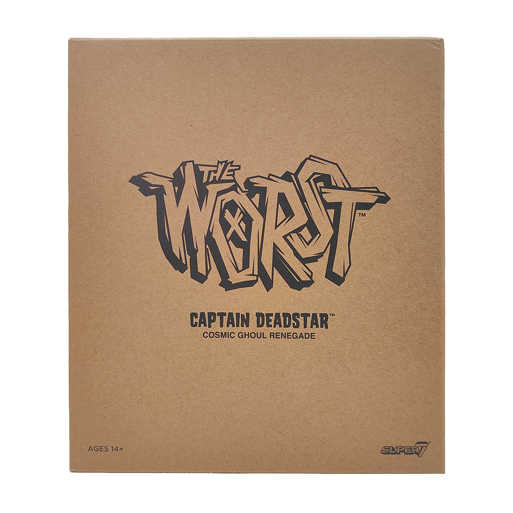 The Worst Ultimates Captain Deadstar 18 cm Action Figure Super7 2022 – The Worst, Super7, 18 cm, 2022, pre-owned collector piece, Uncanny Collectibles Dublin Ireland