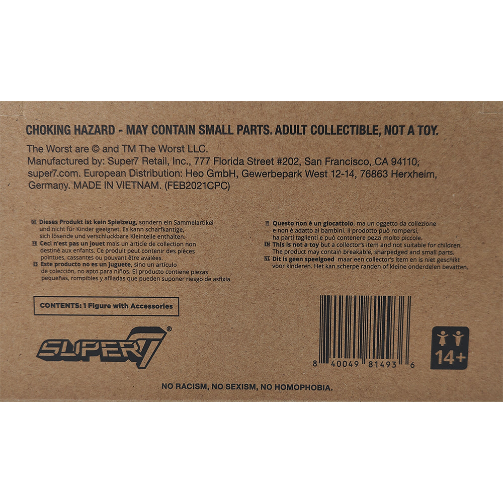 The Worst Ultimates Captain Deadstar 18 cm Action Figure Super7 2022 – The Worst, Super7, 18 cm, 2022, pre-owned collector piece, Uncanny Collectibles Dublin Ireland