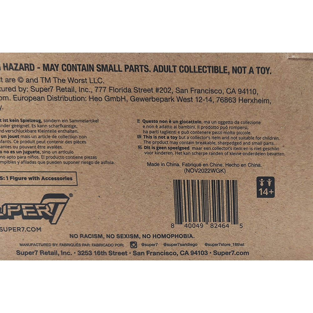 The Worst Ultimates Robot Reaper 18 cm Action Figure Super7 2022 – The Worst, Super7, 18 cm, 2022, brand new collector item, Uncanny Collectibles Dublin Ireland