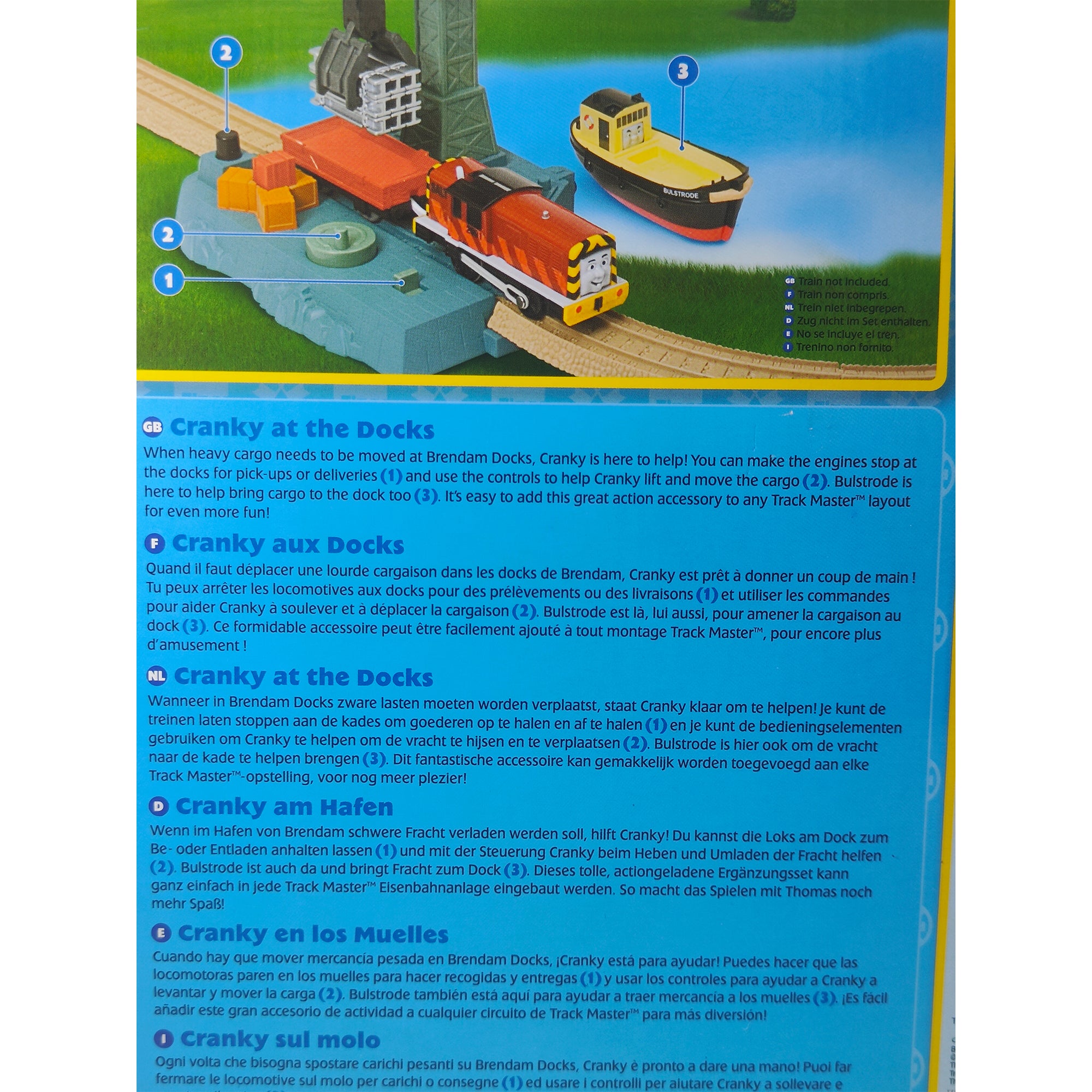 Thomas & Friends Trackmaster Motorized Cranky at the Docks TOMY 2007
