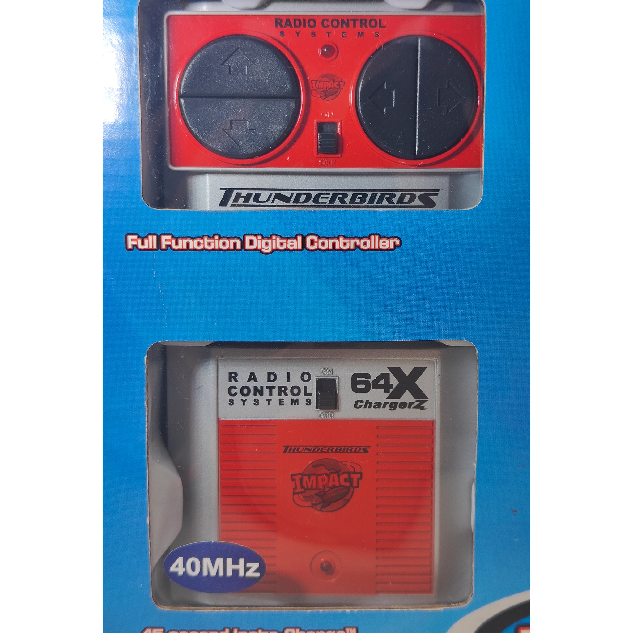 Thunderbirds 40MHz Micro Full Function Radio Control Hood Sub Vehicle By Impact Toys 1999 – Thunderbirds, Vintage Brands, 12 cm, 1999, pre-owned collector piece, Uncanny Collectibles Dublin Ireland