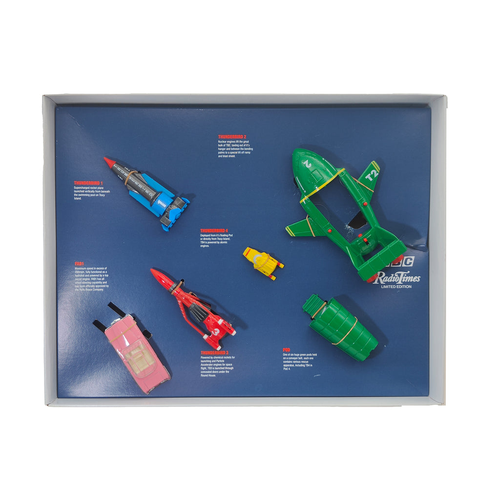 Thunderbirds Commemorative Set Matchbox BBC Radio Times Limited Edition Boxed