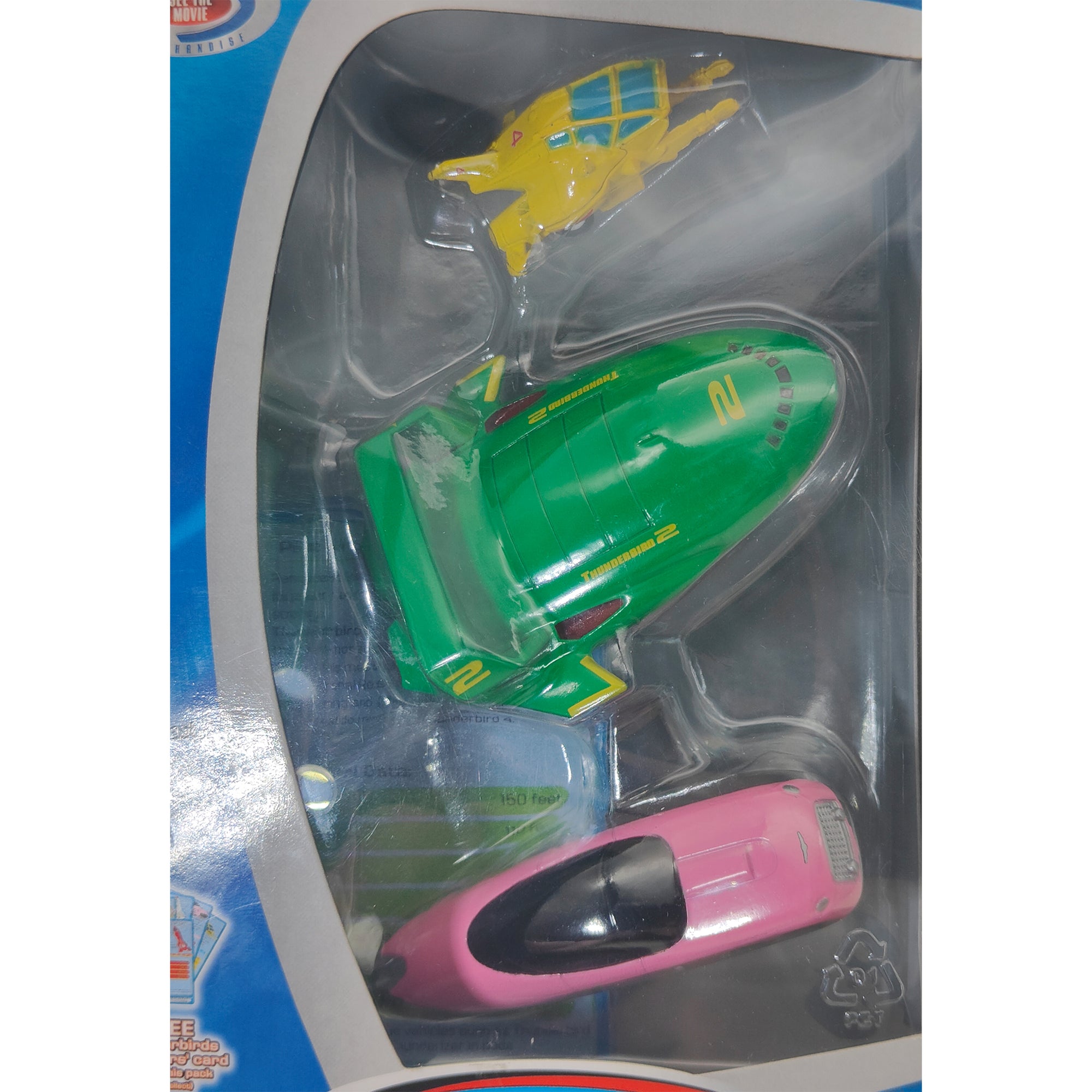 Thunderbirds Diecast 3 Vehicle Pack Feva 2004 Bundle