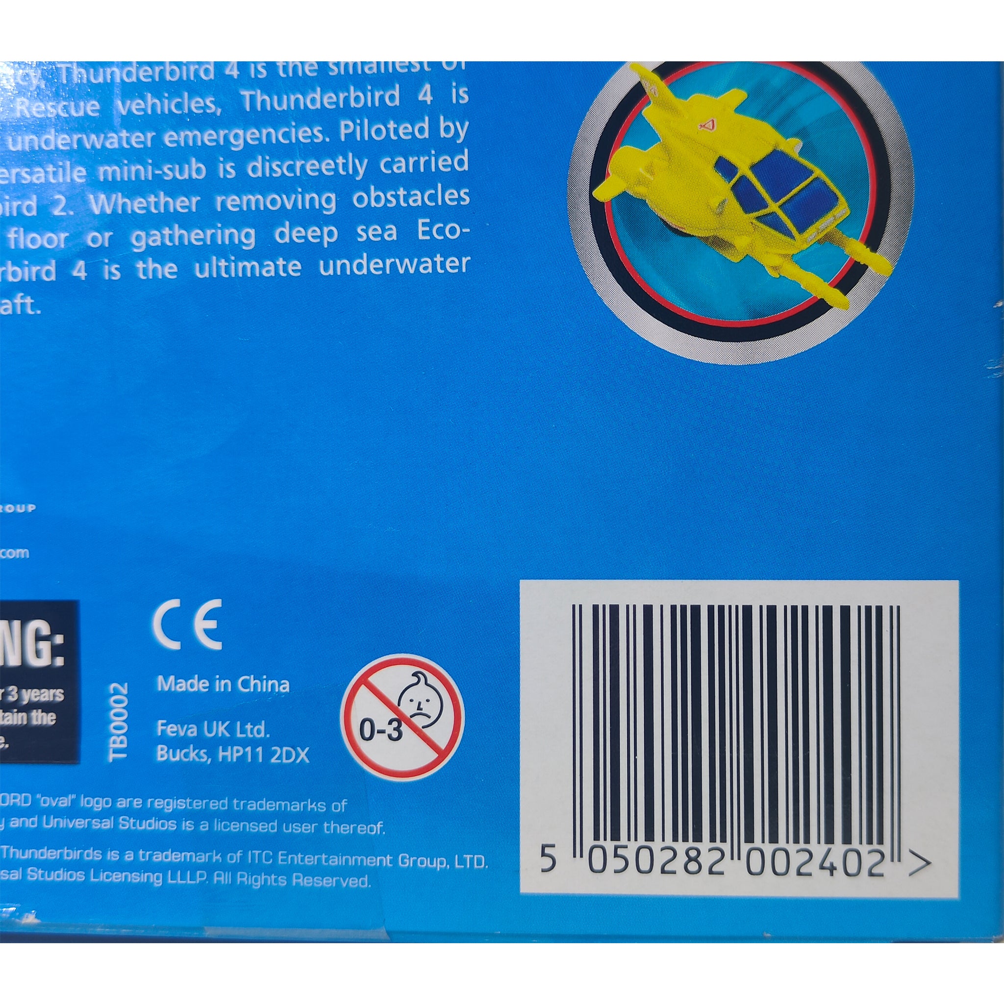 Thunderbirds Diecast 3 Vehicle Pack Feva 2004 Bundle – Thunderbirds, Vintage Brands, -, 2004, pre-owned collector piece, Uncanny Collectibles Dublin Ireland
