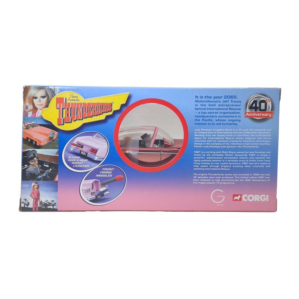 Thunderbirds FAB 1 Limited Edition 40th Anniversary Corgi 2005