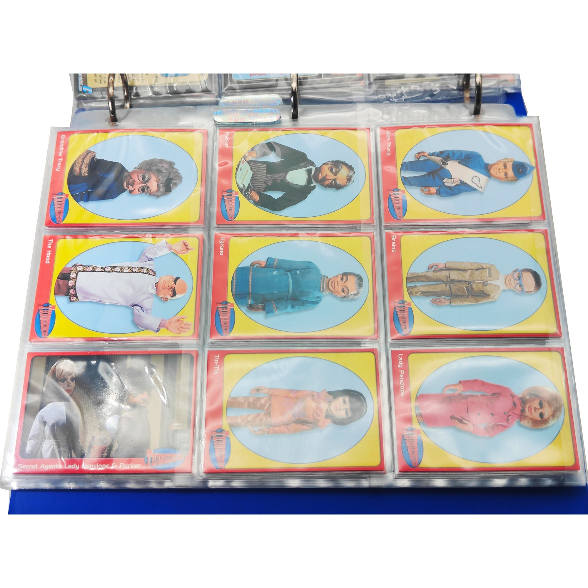 Thunderbirds Premium Trading Cards Binder & 114 Cards 2001 CardsInc