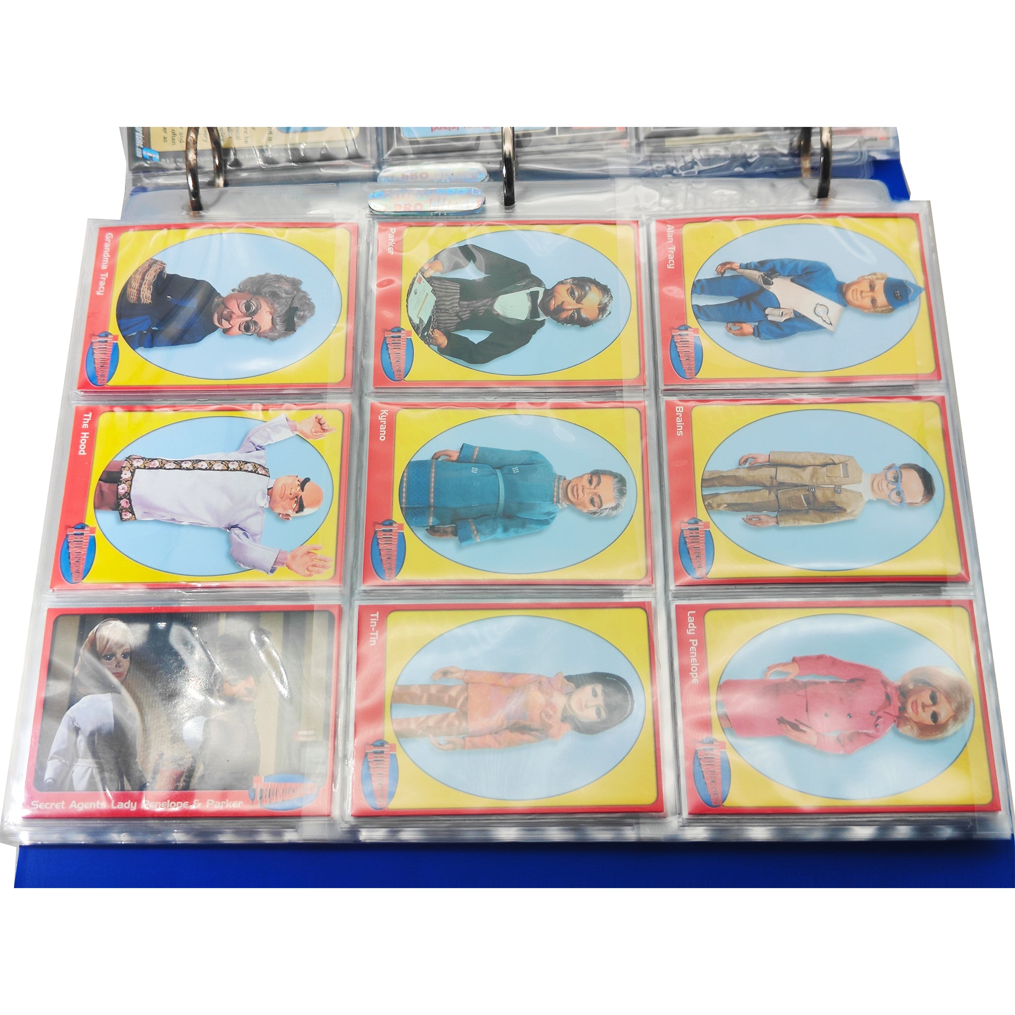 Thunderbirds Premium Trading Cards Binder & 114 Cards 2001 CardsInc – Thunderbirds, Vintage Brands, -, 2001, pre-owned collector piece, Uncanny Collectibles Dublin Ireland