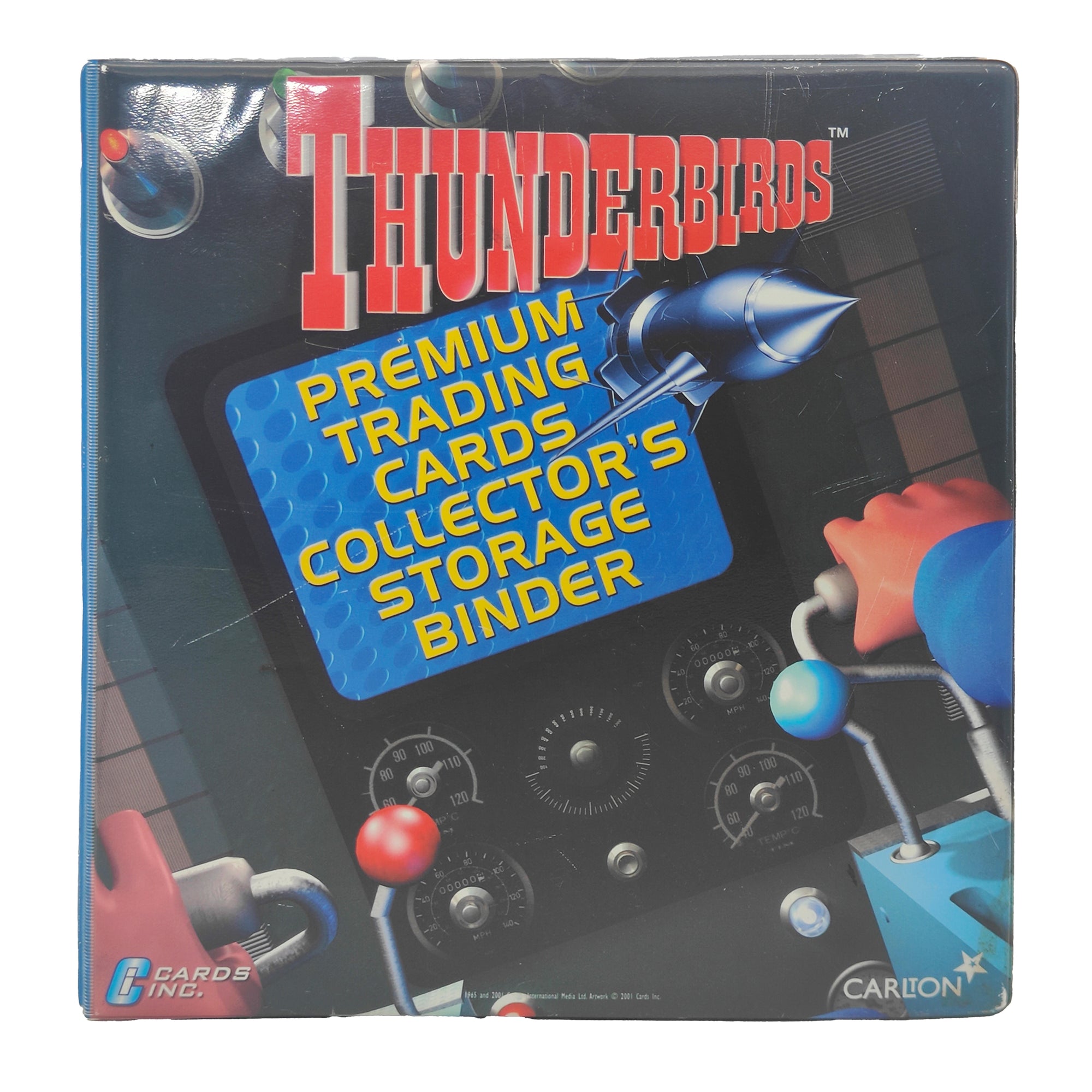Thunderbirds Premium Trading Cards Binder & 114 Cards 2001 CardsInc