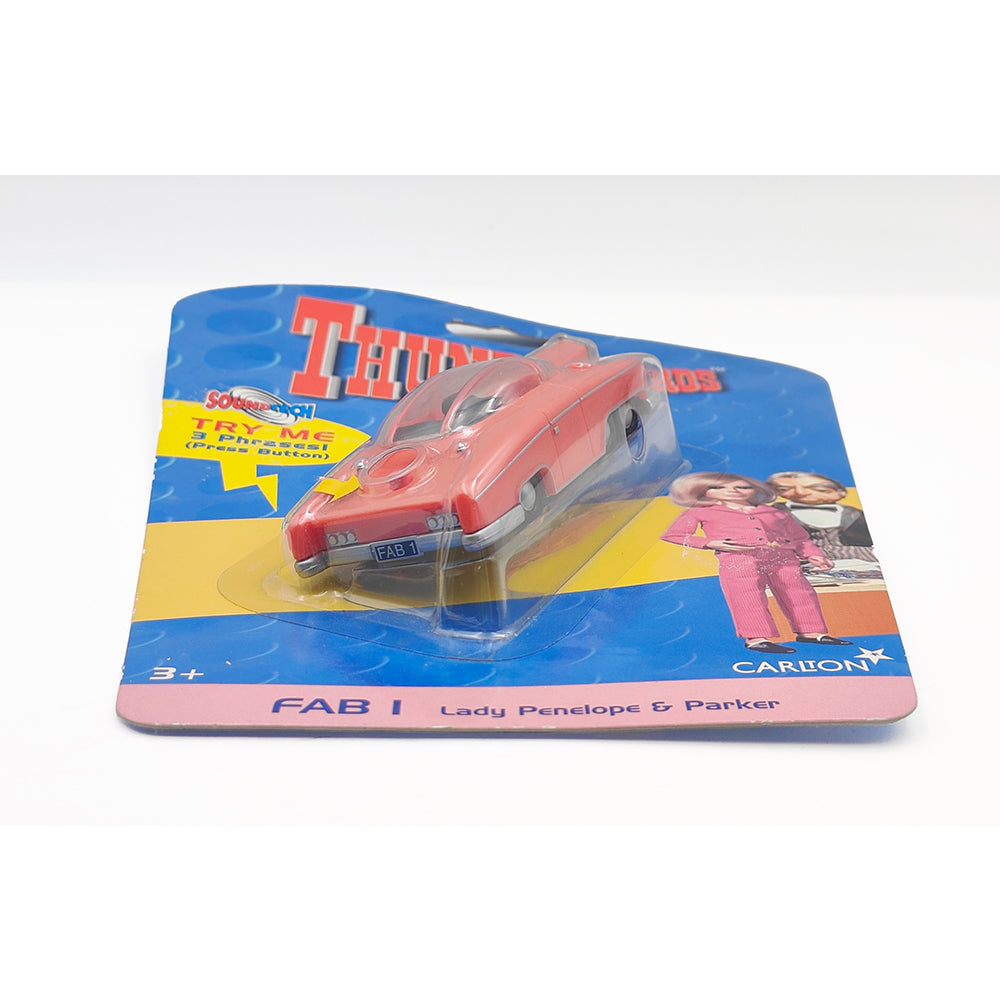 Thunderbirds Soundtech FAB 1 Lady Penelopes Rolls Royce Car With Sounds 1999 Vivid Gerry Anderson – Thunderbirds, Vivid Imaginations, 9.5 cm, 1999, pre-owned collector piece, Uncanny Collectibles Dublin Ireland