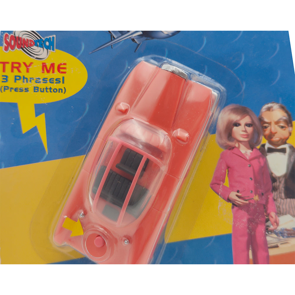 Thunderbirds Soundtech FAB 1 Lady Penelopes Rolls Royce Car With Sounds 1999 Vivid Gerry Anderson – Thunderbirds, Vivid Imaginations, 9.5 cm, 1999, pre-owned collector piece, Uncanny Collectibles Dublin Ireland