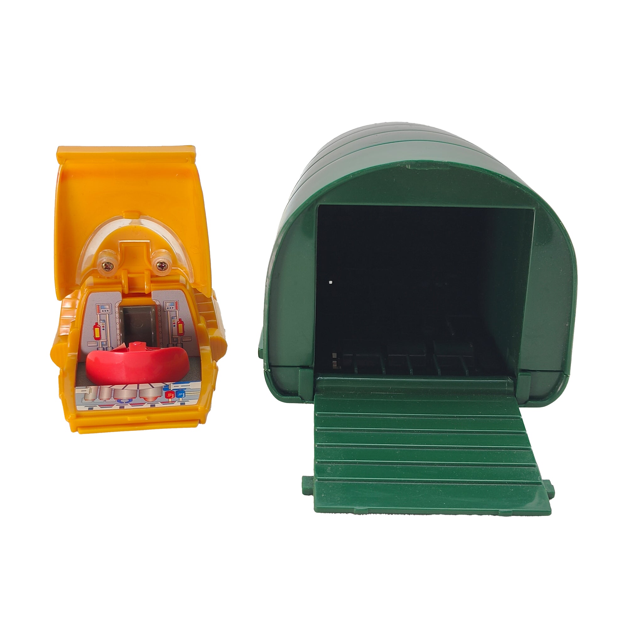 Thunderbirds Supersize Thunderbird 2 Electronic Playset Vivid Imaginations 1999 – Thunderbirds, Vivid Imaginations, 25 cm, 1999, pre-owned collector piece, Uncanny Collectibles Dublin Ireland