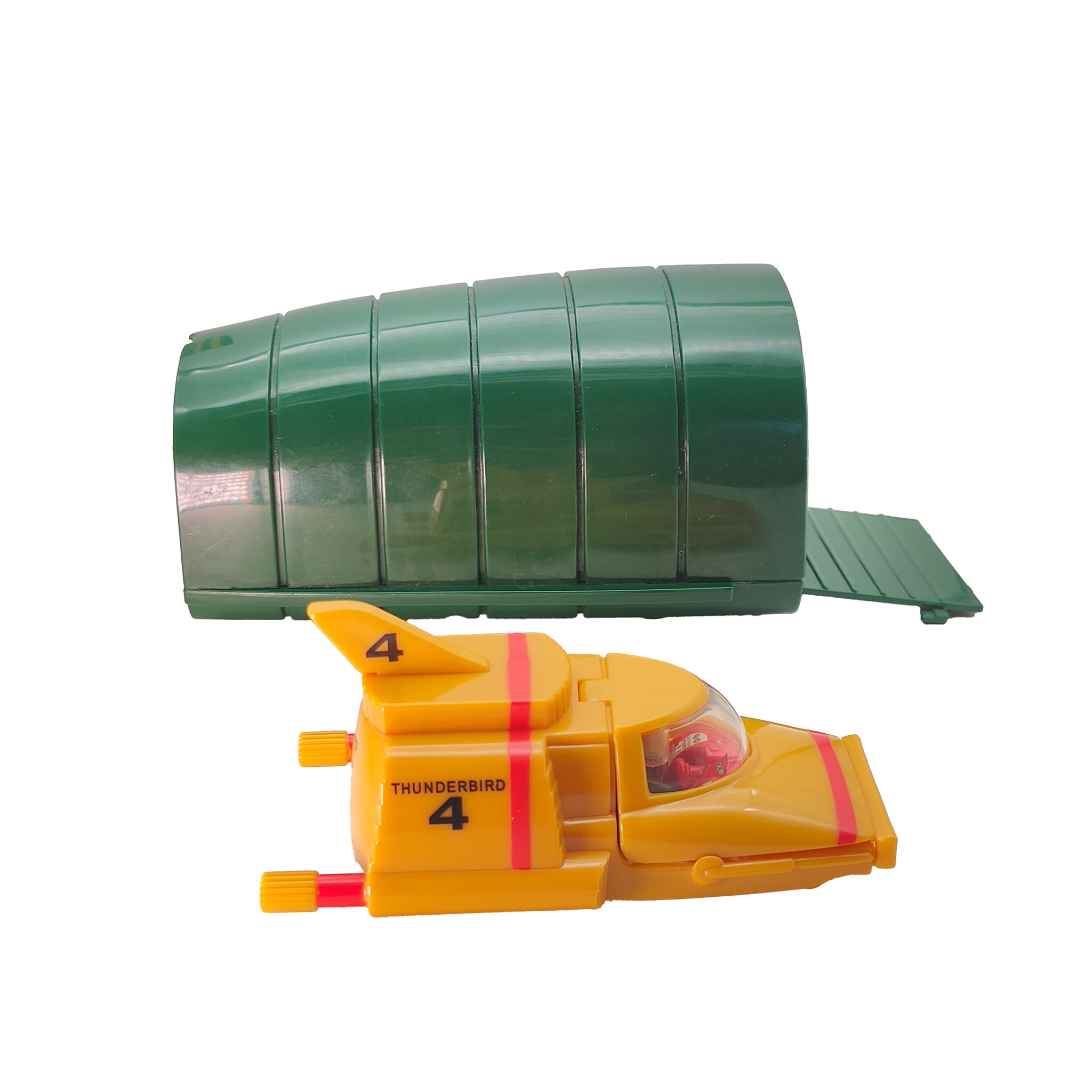 Thunderbirds Supersize Thunderbird 2 Electronic Playset Vivid Imaginations 1999 – Thunderbirds, Vivid Imaginations, 25 cm, 1999, pre-owned collector piece, Uncanny Collectibles Dublin Ireland