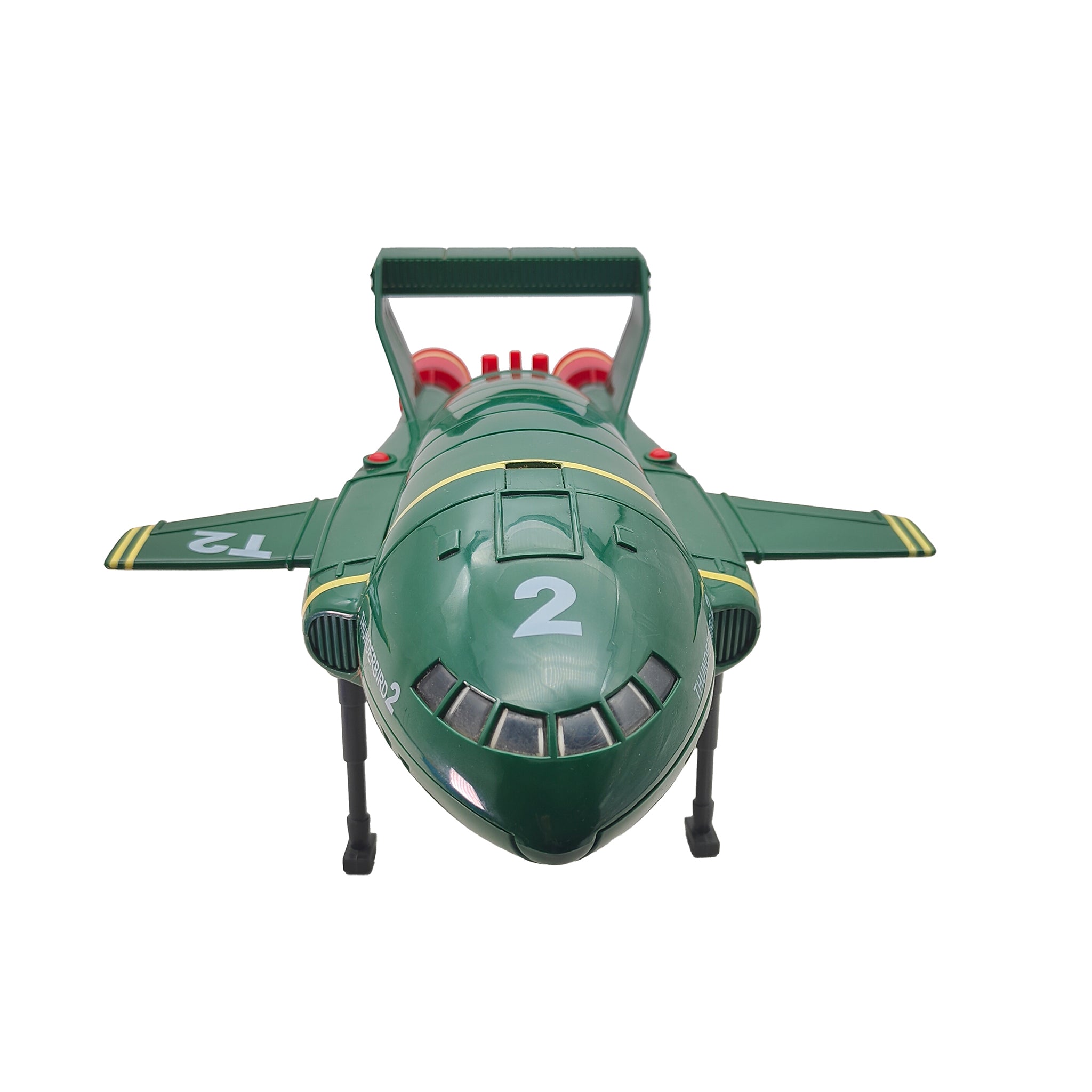 Thunderbirds Supersize Thunderbird 2 Electronic Playset Vivid Imaginations 1999 – Thunderbirds, Vivid Imaginations, 25 cm, 1999, pre-owned collector piece, Uncanny Collectibles Dublin Ireland