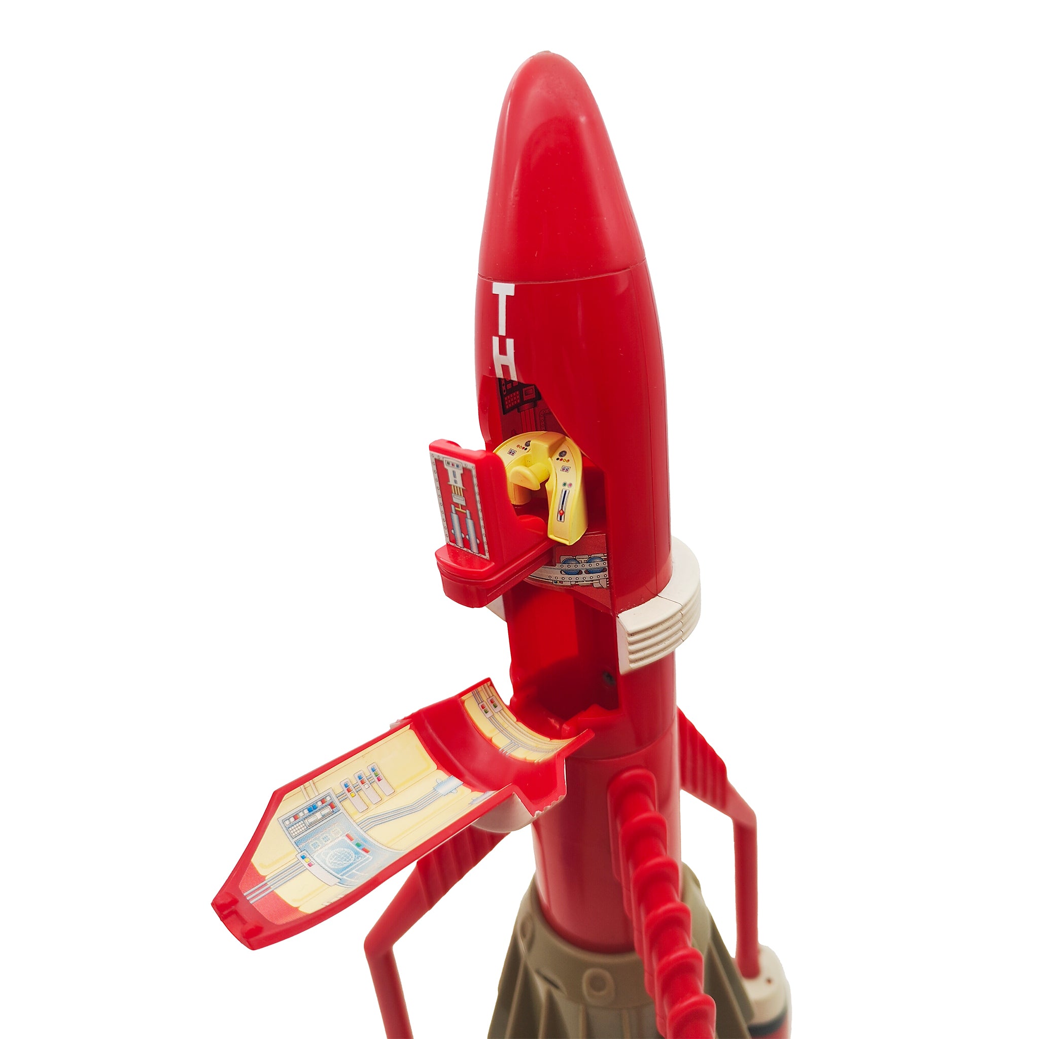 Thunderbirds Supersize Thunderbird 3 Electronic Playset Vivid Imaginations 2001 – Thunderbirds, Vivid Imaginations, 30 cm, 2001, pre-owned collector piece, Uncanny Collectibles Dublin Ireland