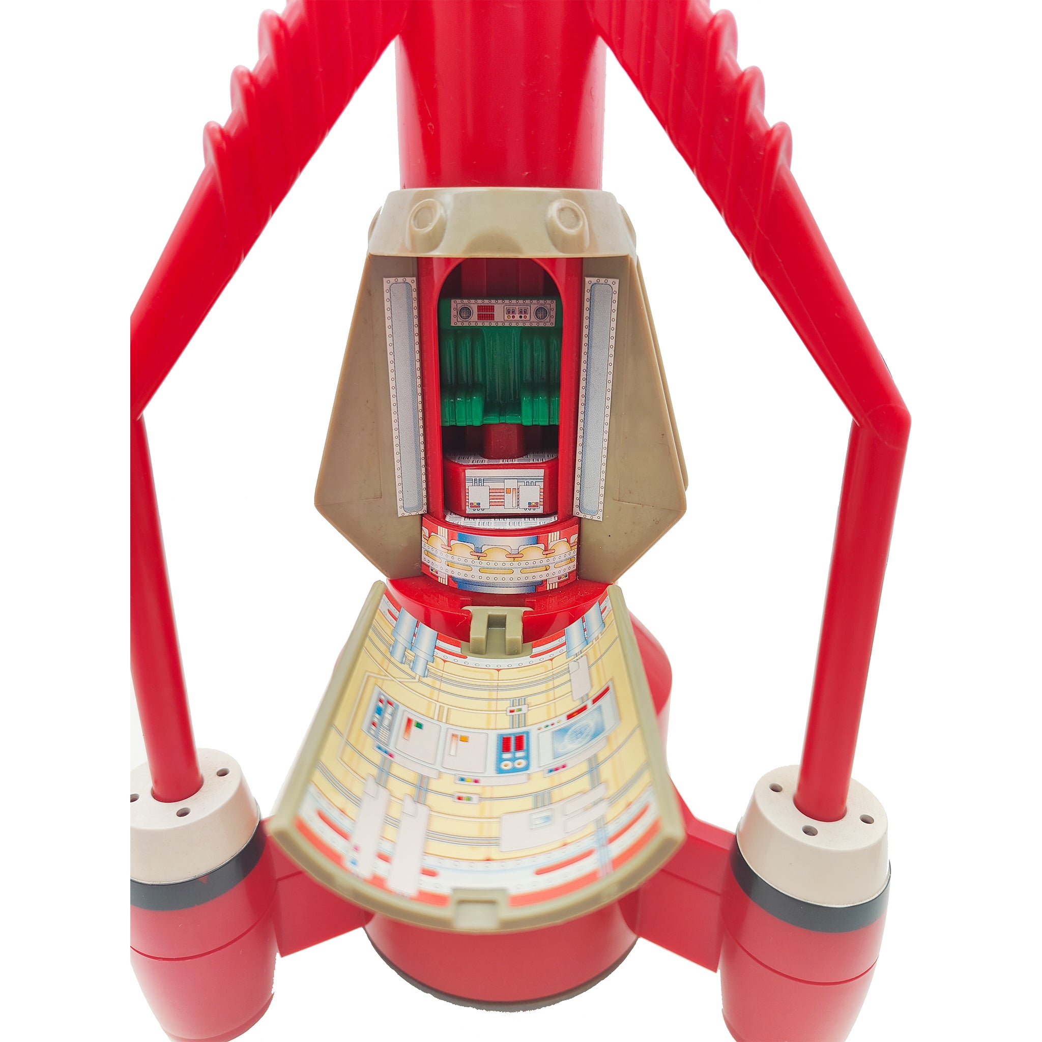 Thunderbirds Supersize Thunderbird 3 Electronic Playset Vivid Imaginations 2001 – Thunderbirds, Vivid Imaginations, 30 cm, 2001, pre-owned collector piece, Uncanny Collectibles Dublin Ireland