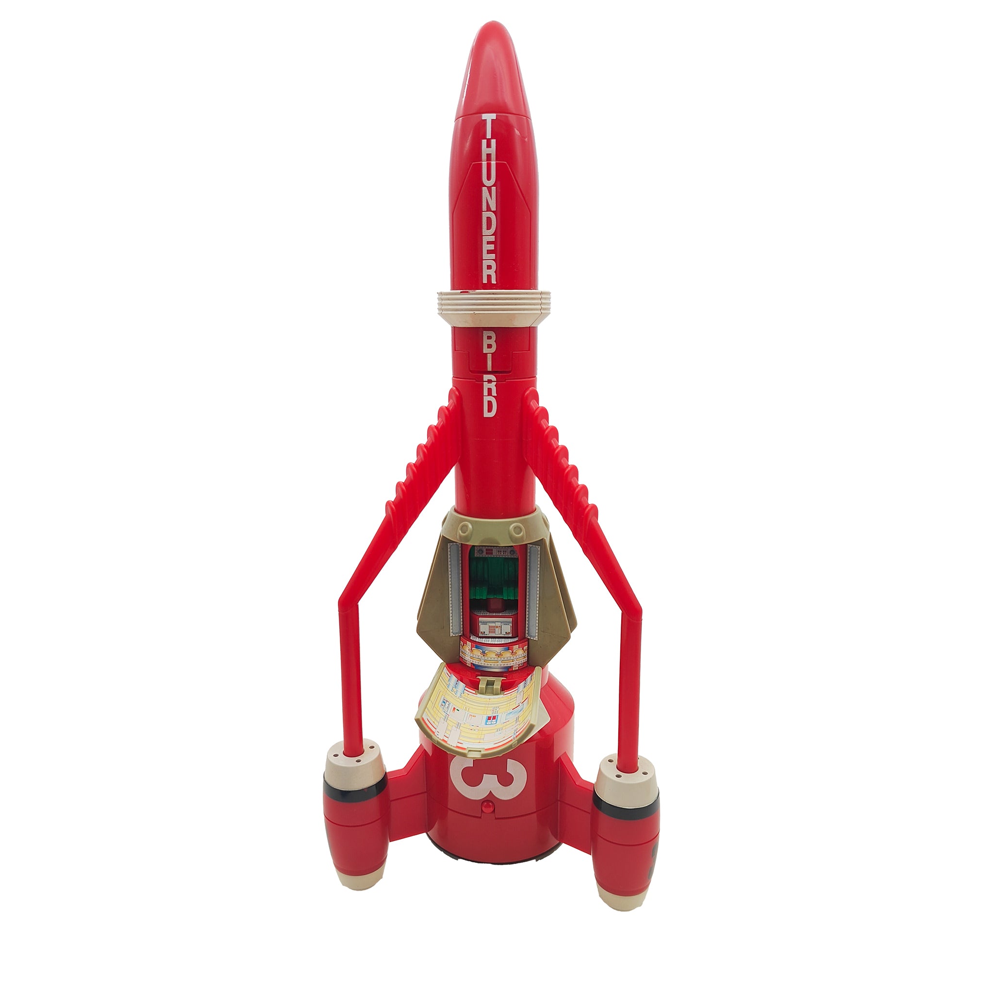 Thunderbirds Supersize Thunderbird 3 Electronic Playset Vivid Imaginations 2001 – Thunderbirds, Vivid Imaginations, 30 cm, 2001, pre-owned collector piece, Uncanny Collectibles Dublin Ireland