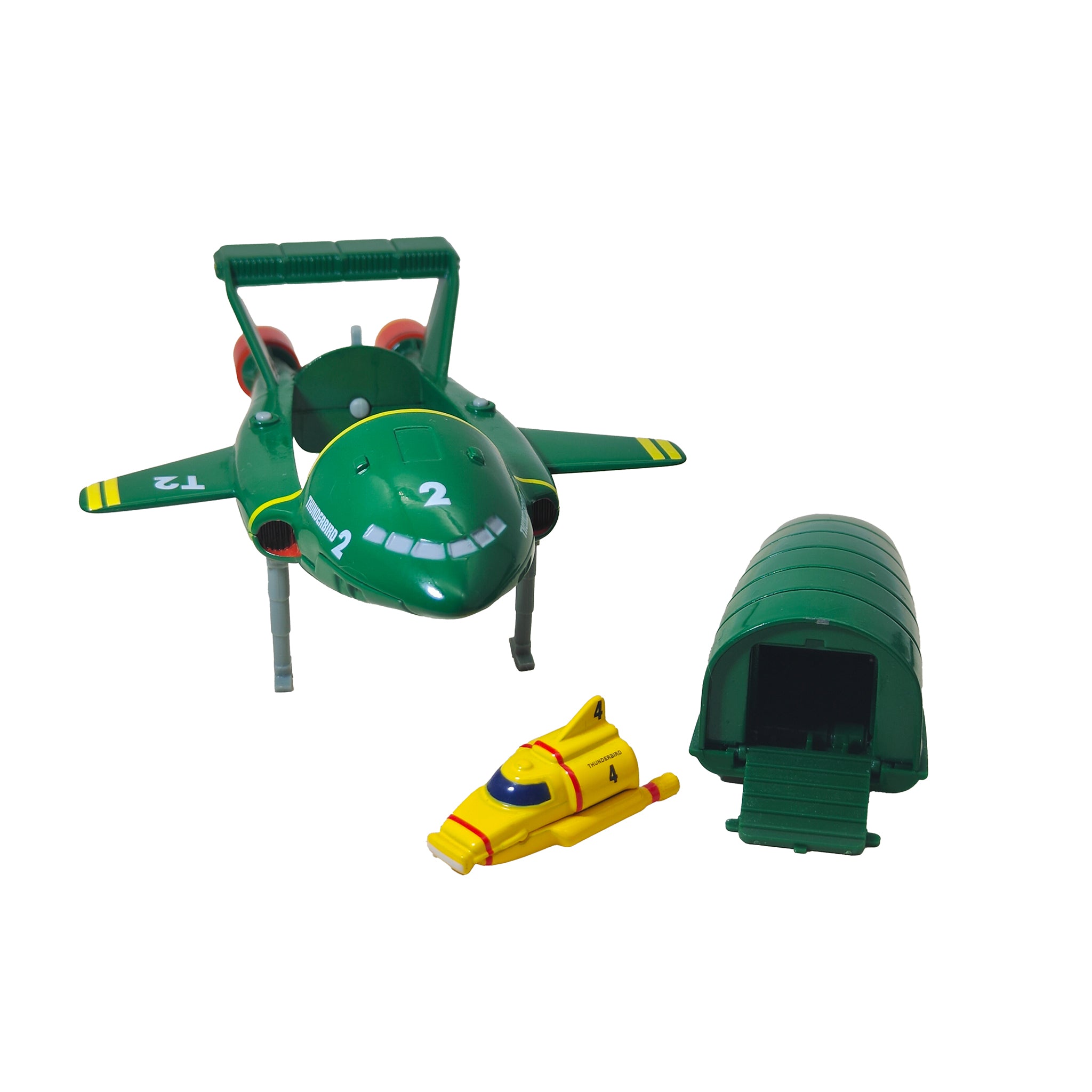Thunderbirds Thunderbird 2 and 4 Corgi Diecast Model Set