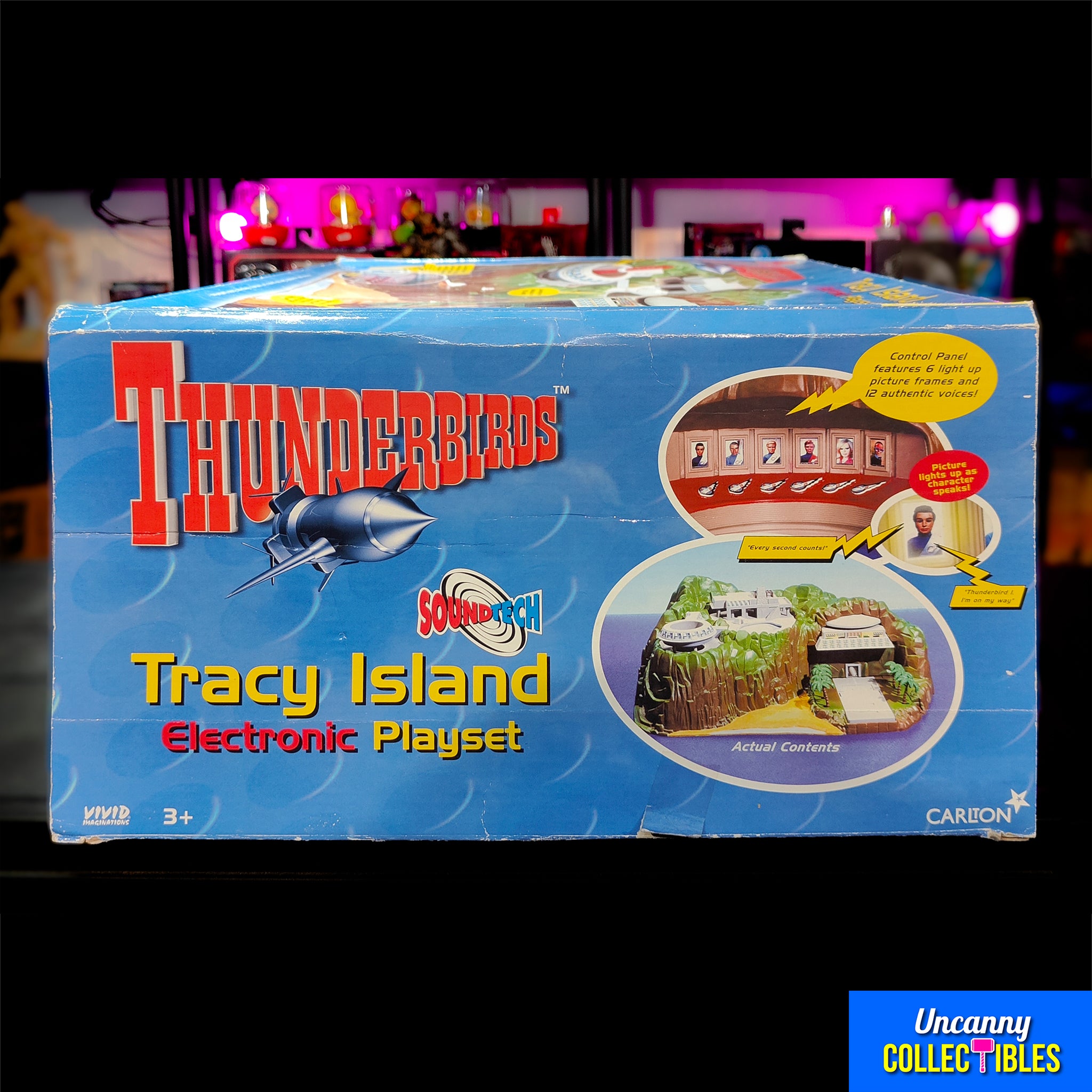 Thunderbirds Tracy Island Electronic Playset Vivid Imagination 2000 – Thunderbirds, Vivid Imaginations, 40 cm, 2000, pre-owned collector piece, Uncanny Collectibles Dublin Ireland