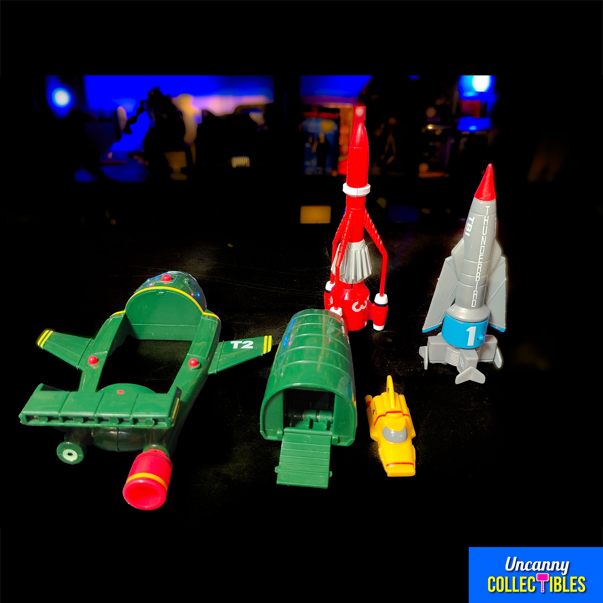 Thunderbirds Tracy Island Electronic Playset Vivid Imagination 2000 – Thunderbirds, Vivid Imaginations, 40 cm, 2000, pre-owned collector piece, Uncanny Collectibles Dublin Ireland