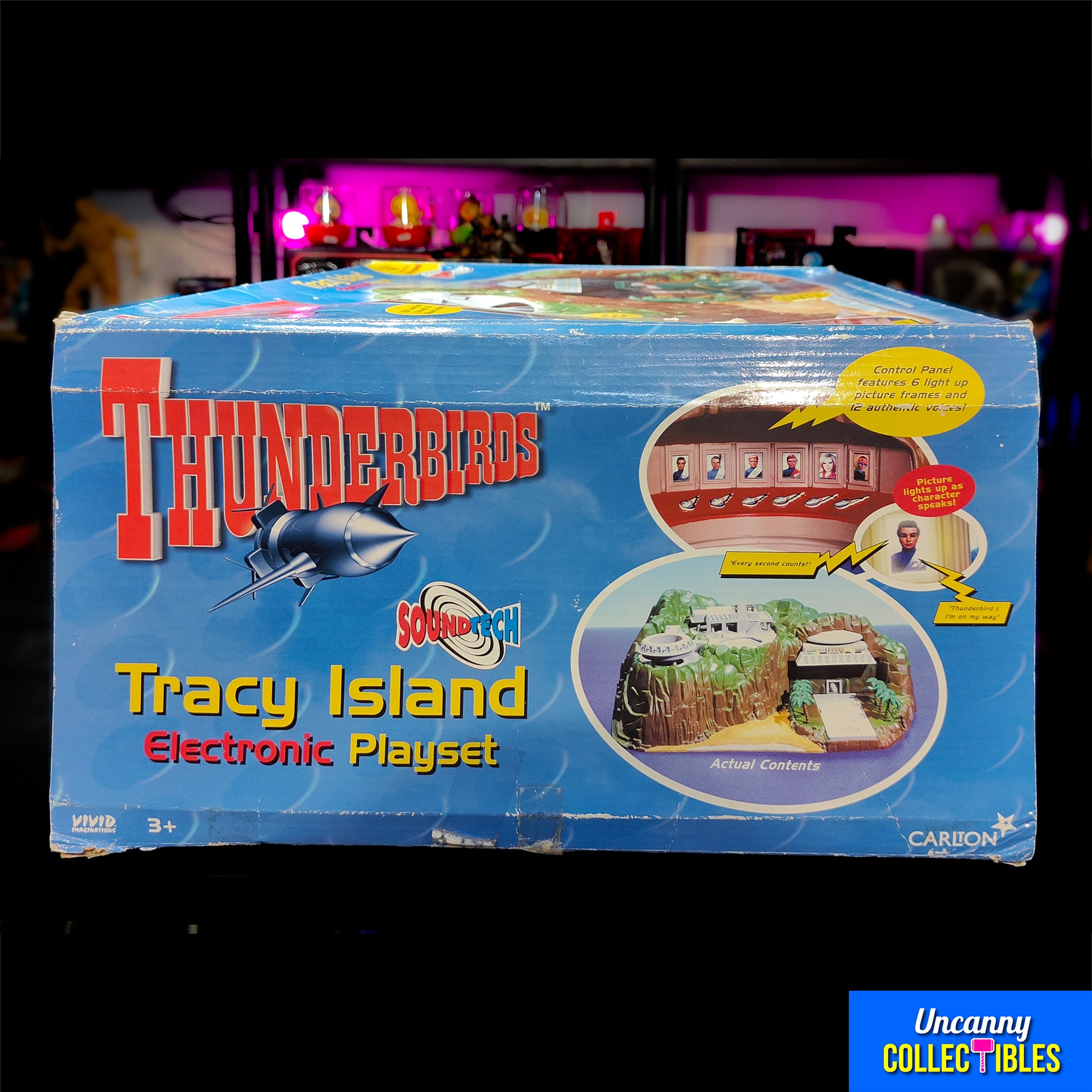 Thunderbirds Tracy Island Electronic Playset Vivid Imagination 2000 – Thunderbirds, Vivid Imaginations, 40 cm, 2000, pre-owned collector piece, Uncanny Collectibles Dublin Ireland