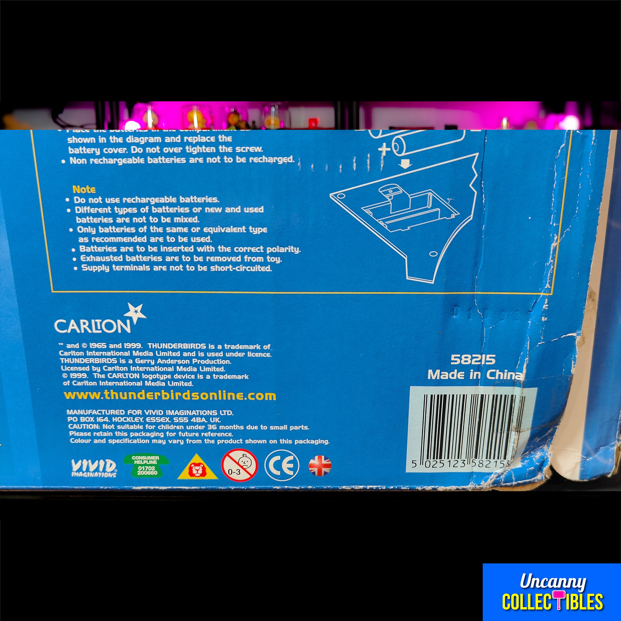 Thunderbirds Tracy Island Electronic Playset Vivid Imagination 2000 – Thunderbirds, Vivid Imaginations, 40 cm, 2000, pre-owned collector piece, Uncanny Collectibles Dublin Ireland