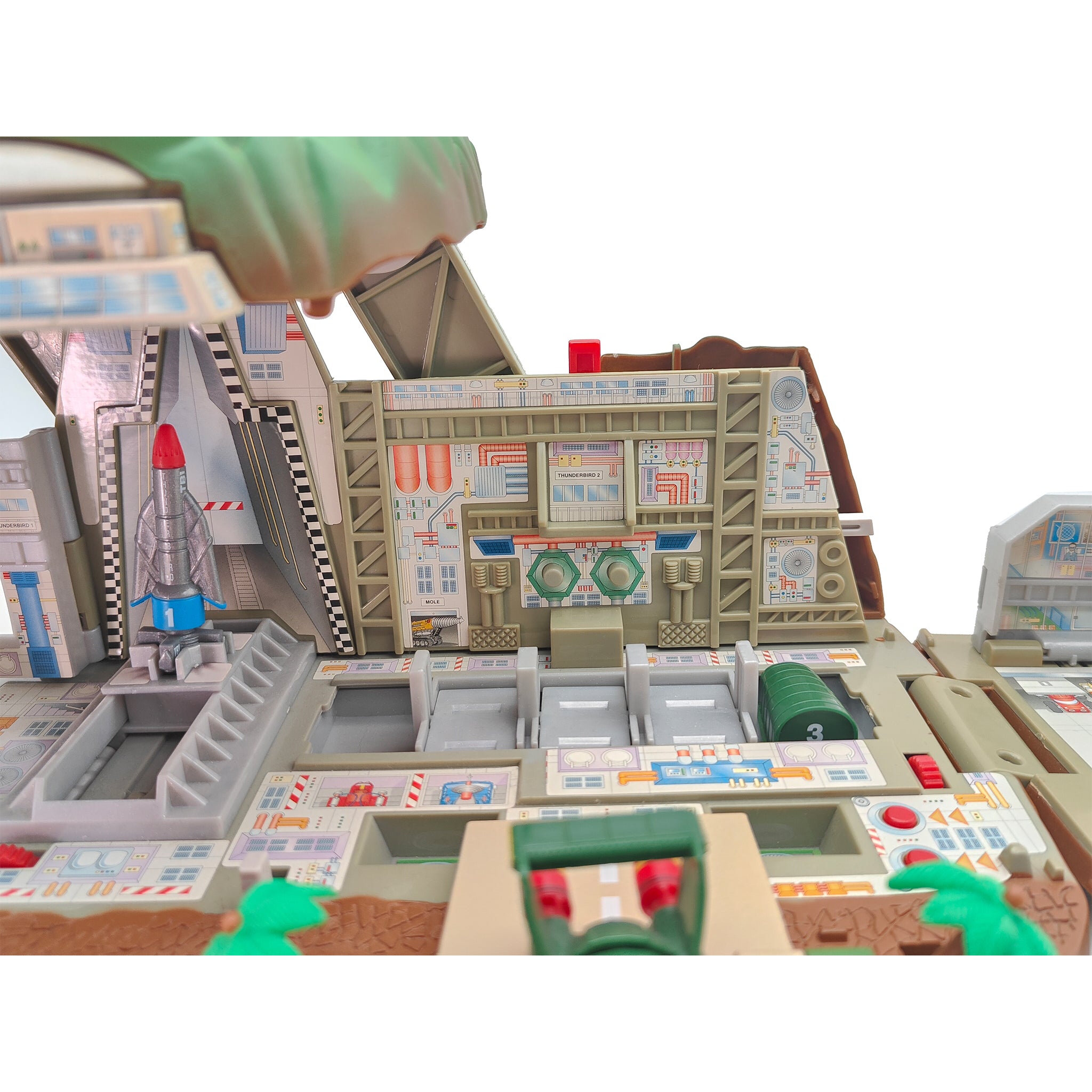 Thunderbirds Tracy Island Transforming Electronic Playset Vivid Imagination 2002 – Thunderbirds, Vivid Imaginations, -, 2002, pre-owned collector piece, Uncanny Collectibles Dublin Ireland