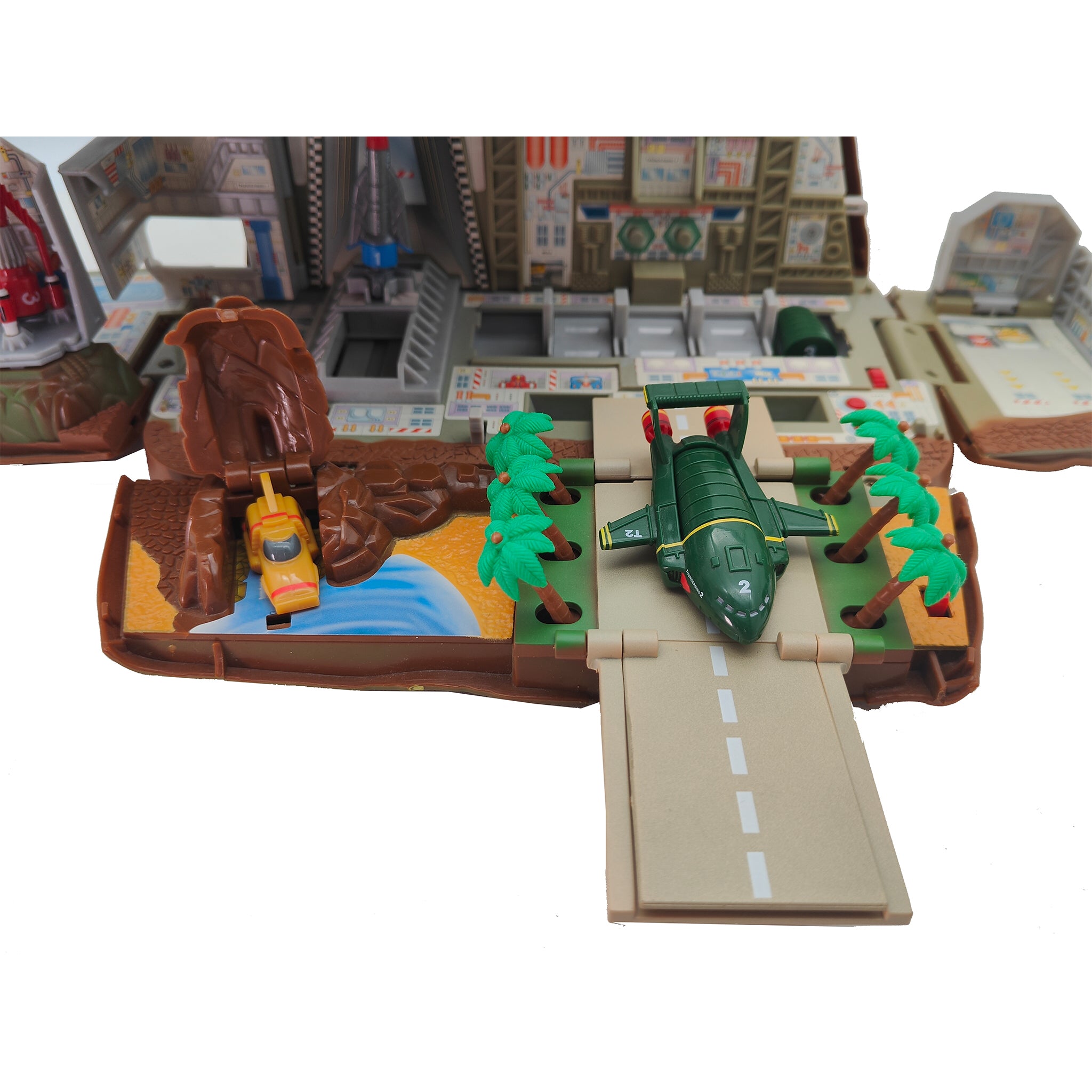 Thunderbirds Tracy Island Transforming Electronic Playset Vivid Imagination 2002 – Thunderbirds, Vivid Imaginations, -, 2002, pre-owned collector piece, Uncanny Collectibles Dublin Ireland