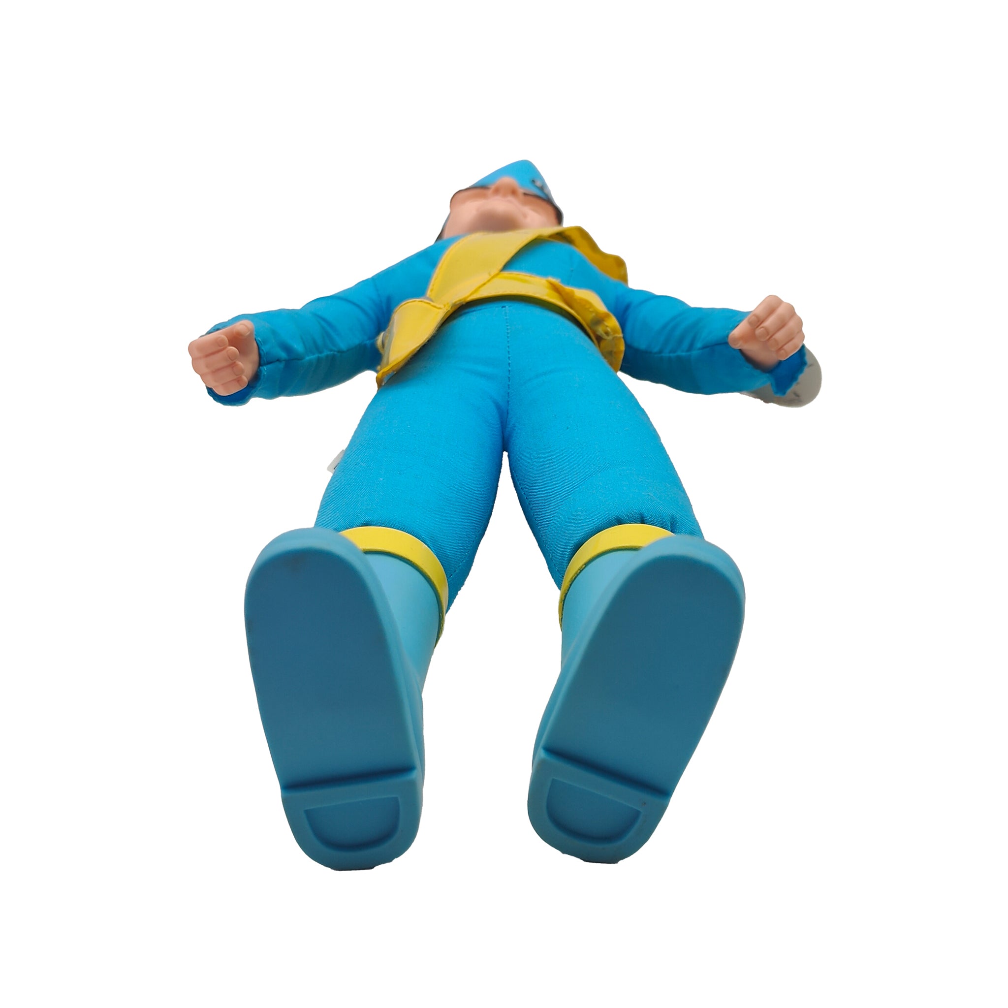 Thunderbirds Virgil Tracy Plush Figure Vivid Imaginations 1999 40 cm – Thunderbirds, Vivid Imaginations, 40 cm, 1999, pre-owned collector piece, Uncanny Collectibles Dublin Ireland
