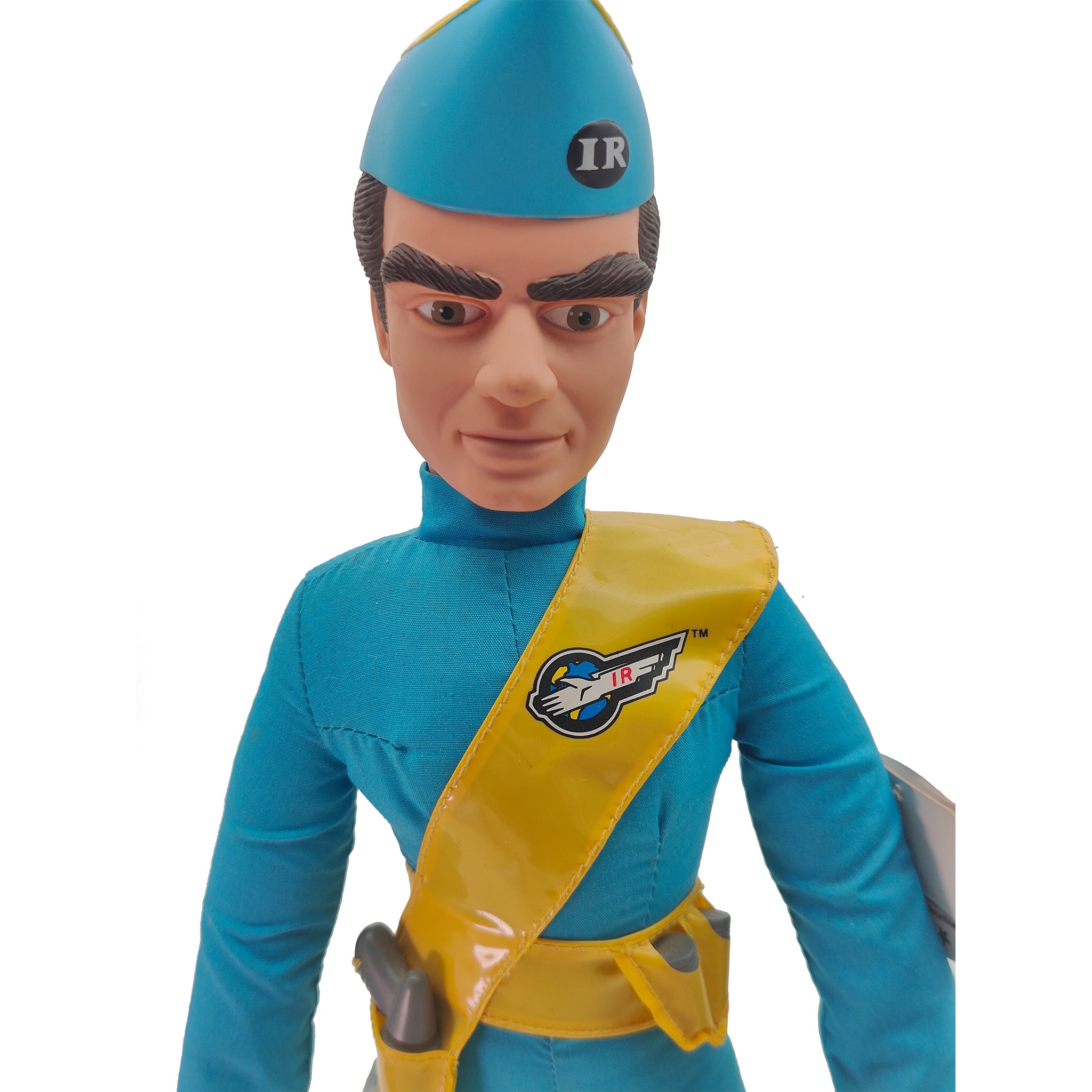 Thunderbirds Virgil Tracy Plush Figure Vivid Imaginations 1999 40 cm – Thunderbirds, Vivid Imaginations, 40 cm, 1999, pre-owned collector piece, Uncanny Collectibles Dublin Ireland
