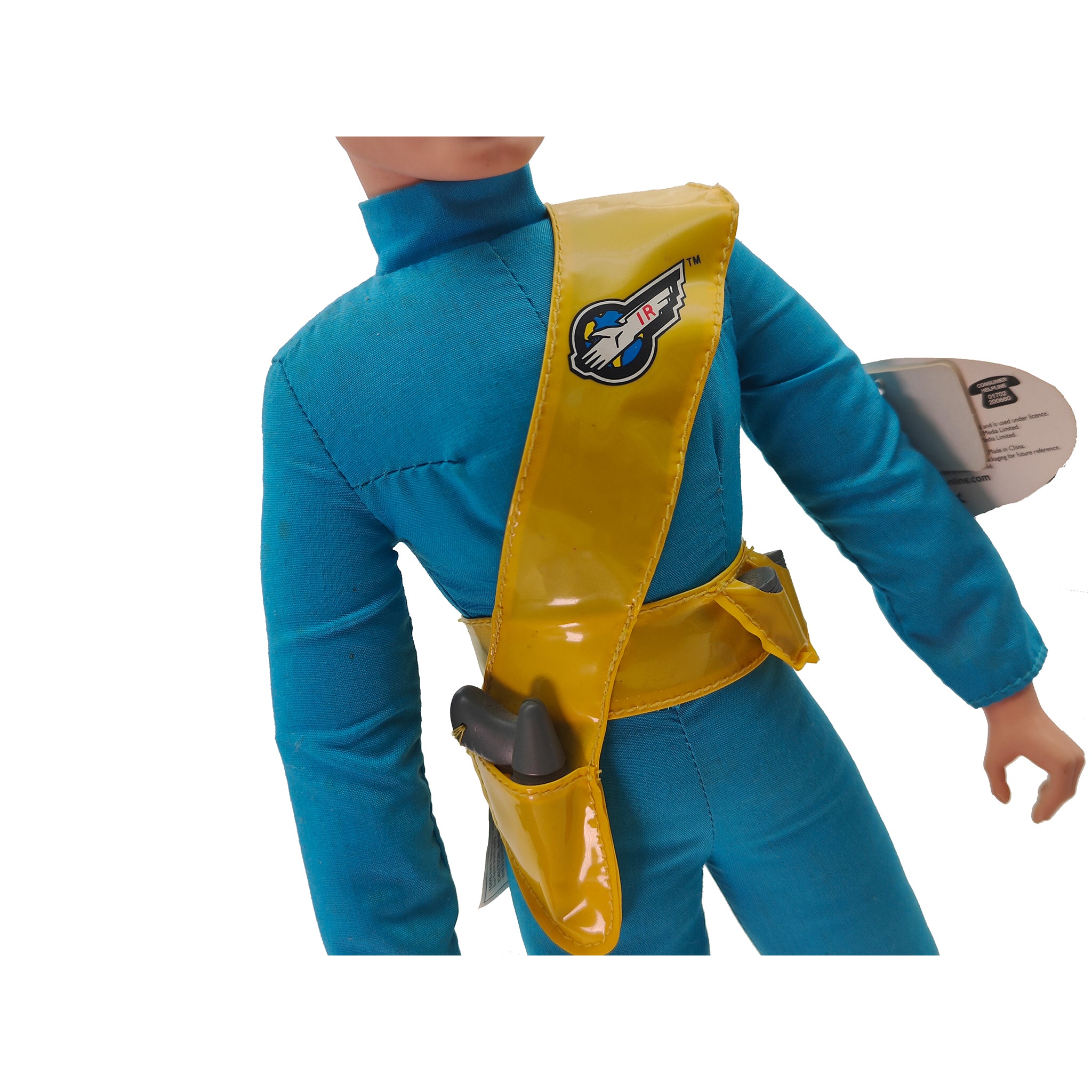 Thunderbirds Virgil Tracy Plush Figure Vivid Imaginations 1999 40 cm – Thunderbirds, Vivid Imaginations, 40 cm, 1999, pre-owned collector piece, Uncanny Collectibles Dublin Ireland