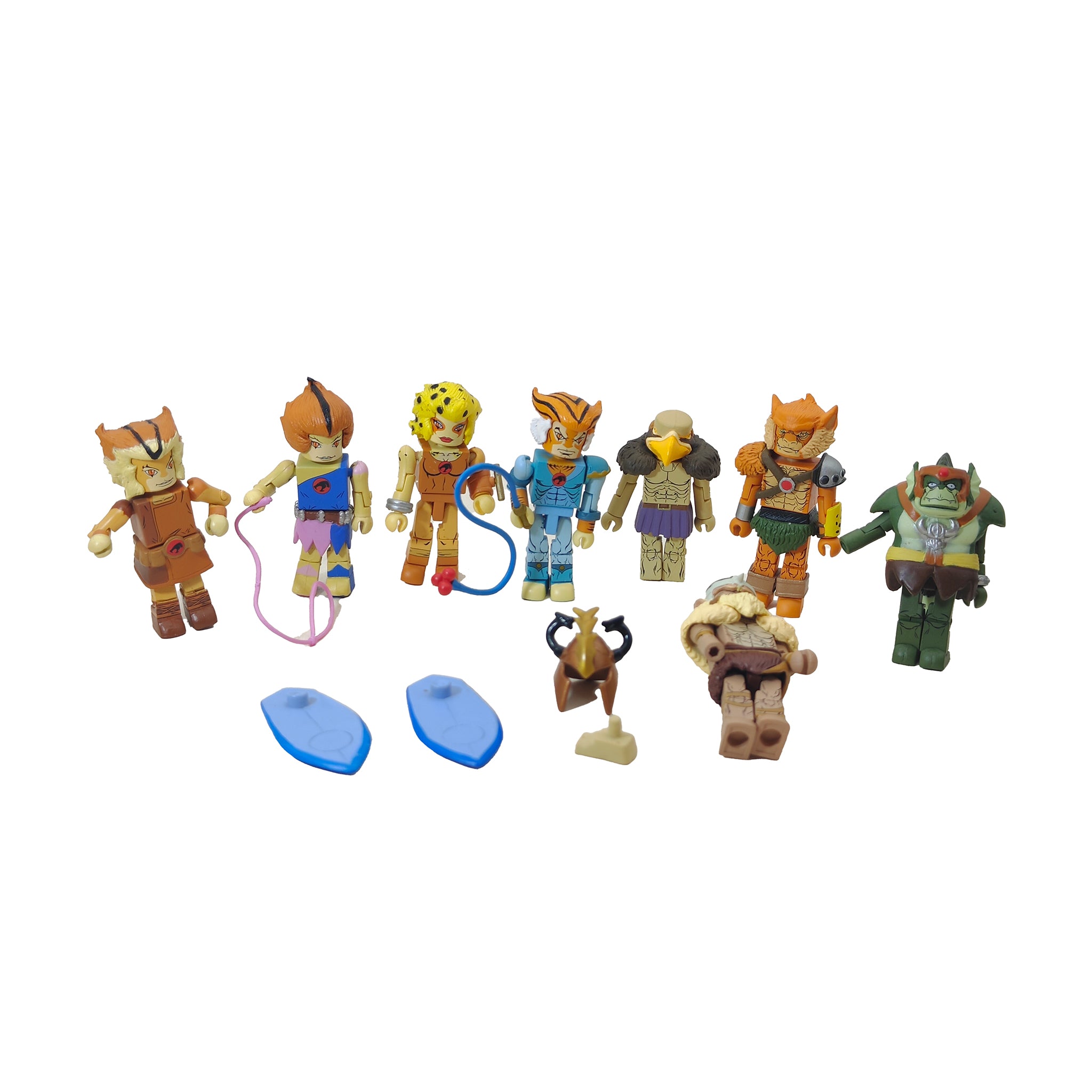 ThunderCats Minimates 8 Figure Bundle Diamond Select Icon Heroes Incomplete