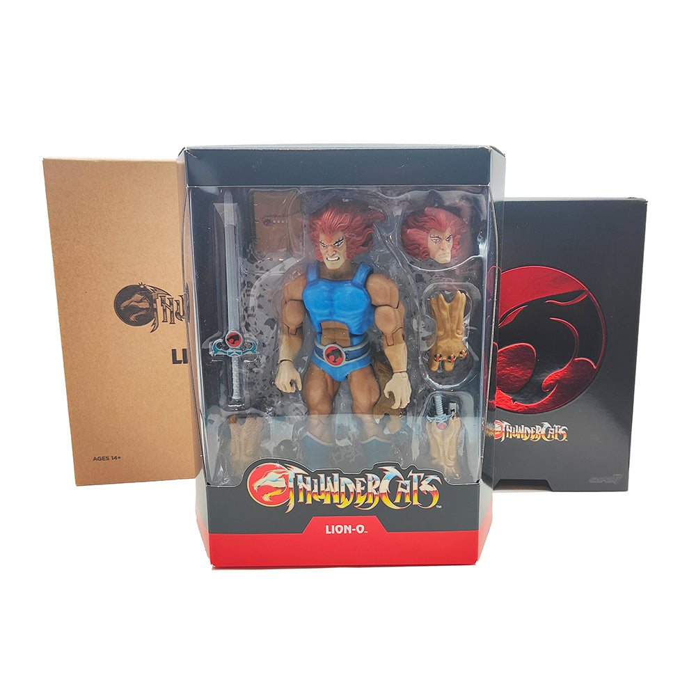 Thundercats Ultimates Lion O 18 cm Action Figure Super7 2021 – Thundercats, Super7, 18 cm, 2021, pre-owned collector piece, Uncanny Collectibles Dublin Ireland