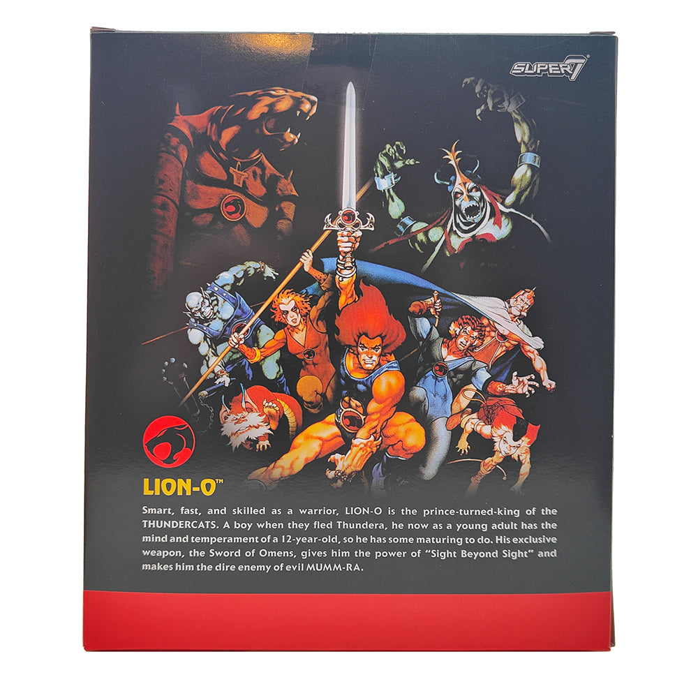 Thundercats Ultimates Lion O 18 cm Action Figure Super7 2021 – Thundercats, Super7, 18 cm, 2021, pre-owned collector piece, Uncanny Collectibles Dublin Ireland