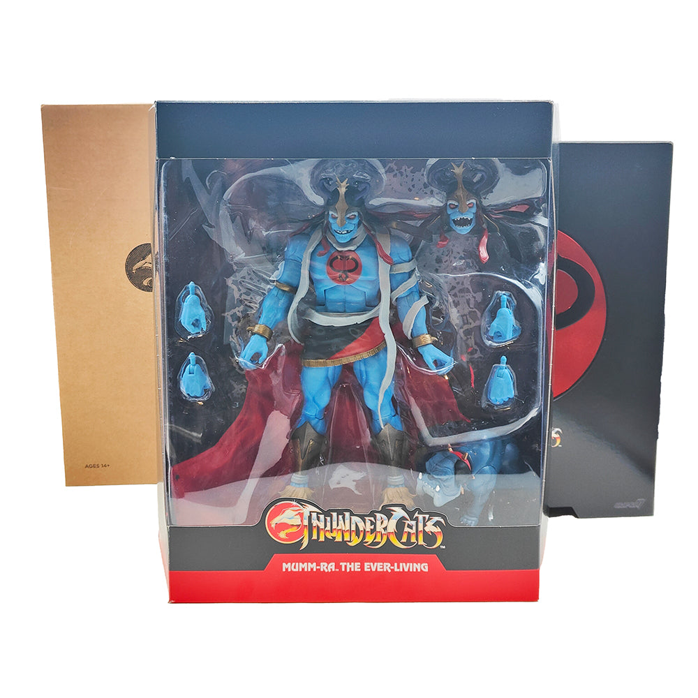 Thundercats Ultimates Mumm Ra the Ever Living with Ma Mutt 20 cm Action Figure Super7 2021 – Thundercats, Super7, 20 cm, 2021, pre-owned collector piece, Uncanny Collectibles Dublin Ireland