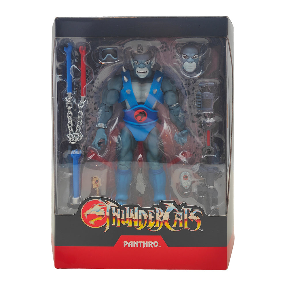 Thundercats Ultimates Panthro With Booster Accessory Pack 18 cm Action Figure Super7 2021 – Thundercats, Super7, 18 cm, 2021, pre-owned collector piece, Uncanny Collectibles Dublin Ireland