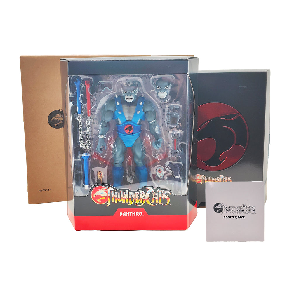 Thundercats Ultimates Panthro With Booster Accessory Pack 18 cm Action Figure Super7 2021 – Thundercats, Super7, 18 cm, 2021, pre-owned collector piece, Uncanny Collectibles Dublin Ireland