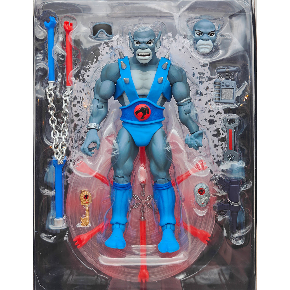 Thundercats Ultimates Panthro With Booster Accessory Pack 18 cm Action Figure Super7 2021 – Thundercats, Super7, 18 cm, 2021, pre-owned collector piece, Uncanny Collectibles Dublin Ireland