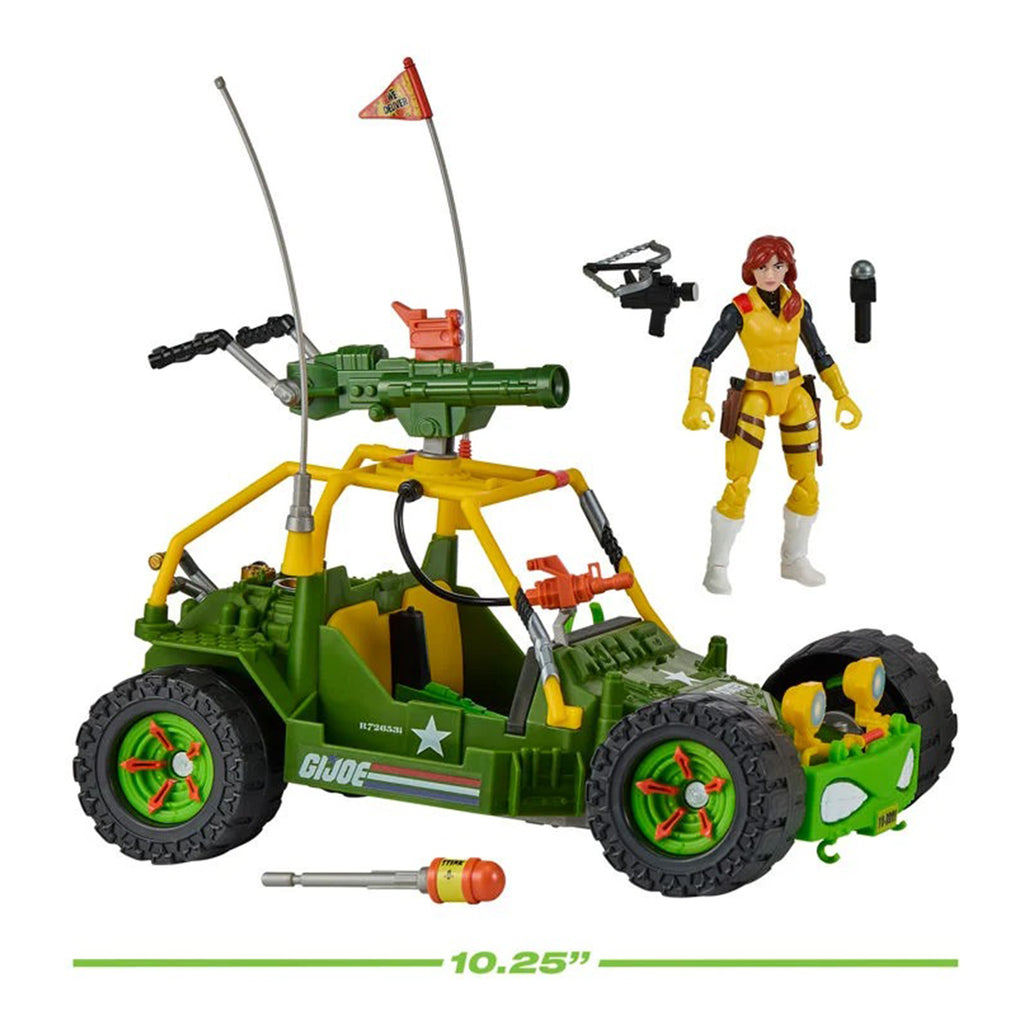 TMNT x GI Joe AWE Shell-Striker April O'Neil as Scarlett Playmates Vehicle