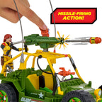 TMNT x GI Joe AWE Shell-Striker April O'Neil as Scarlett Playmates Vehicle
