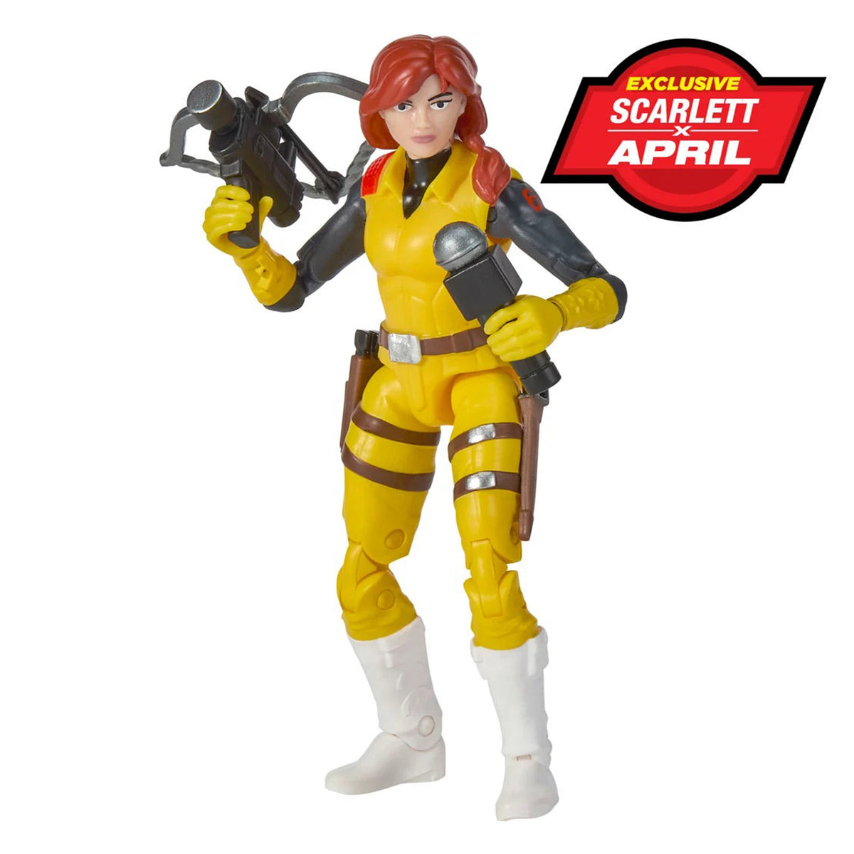 TMNT x GI Joe AWE Shell-Striker April O'Neil as Scarlett Playmates Vehicle