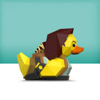 Tomb Raider Lara Croft  Mini Tubbz Cosplaying Duck Collectible 5cm