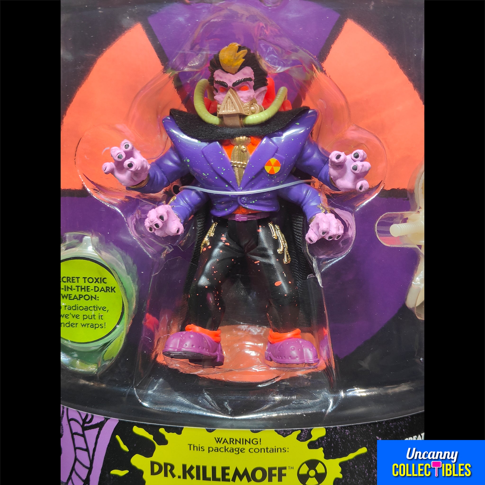 Toxic Crusaders Dr Killemoff Trick Or Treat Studios Action Figure 13cm – Toxic Crusaders, Trick or Treat Studios, 13 cm, 2024, brand new collector item, Uncanny Collectibles Dublin Ireland