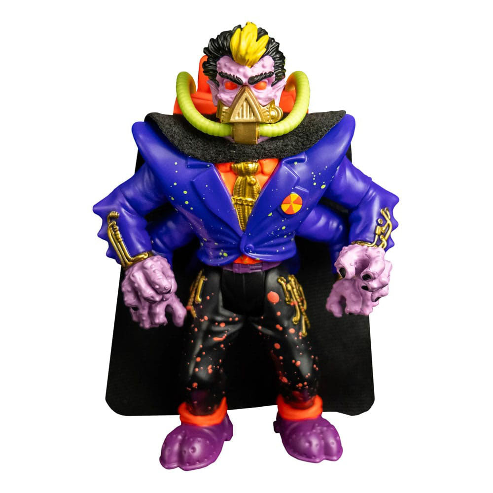 Toxic Crusaders Dr Killemoff action figure by Trick or Treat Studios, 13cm tall, with removable disguise and Smogulan alien face reveal