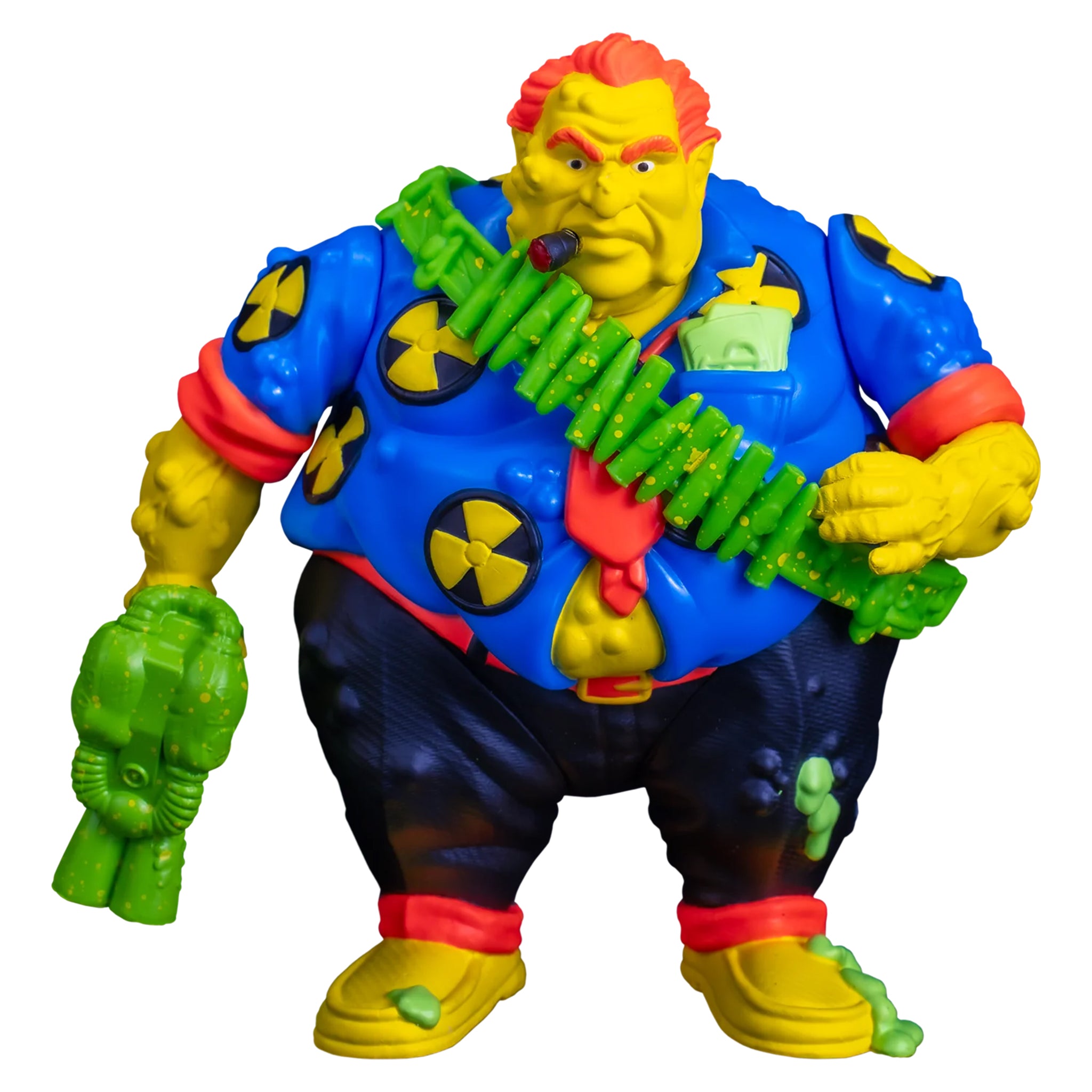 Toxic Crusaders Mayor Grody Trick Or Treat Studios Action Figure – Toxic Crusaders, Trick or Treat Studios, 13 cm, brand new collector item, Uncanny Collectibles Dublin Ireland